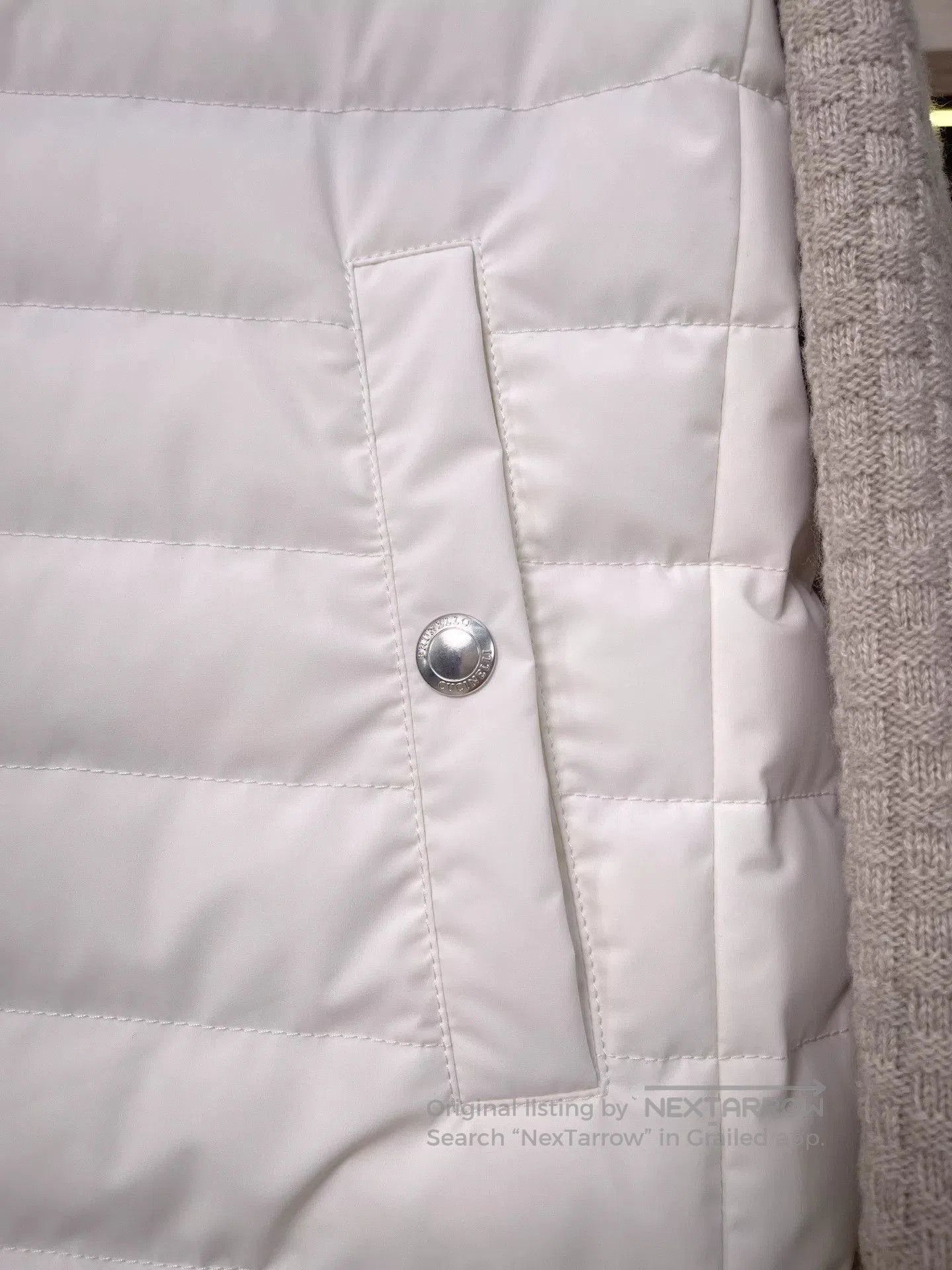 Brunello Cucinelli Brunello Cucinelli White Down Vest. Size US S / EU 44-46 / 1 - 7 Thumbnail