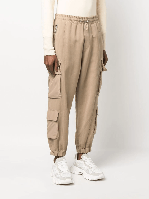 Balmain BNWT SS23 BALMAIN BEIGE CARGO PANTS 52 Size US 36 / EU 52 - 1 Thumbnail