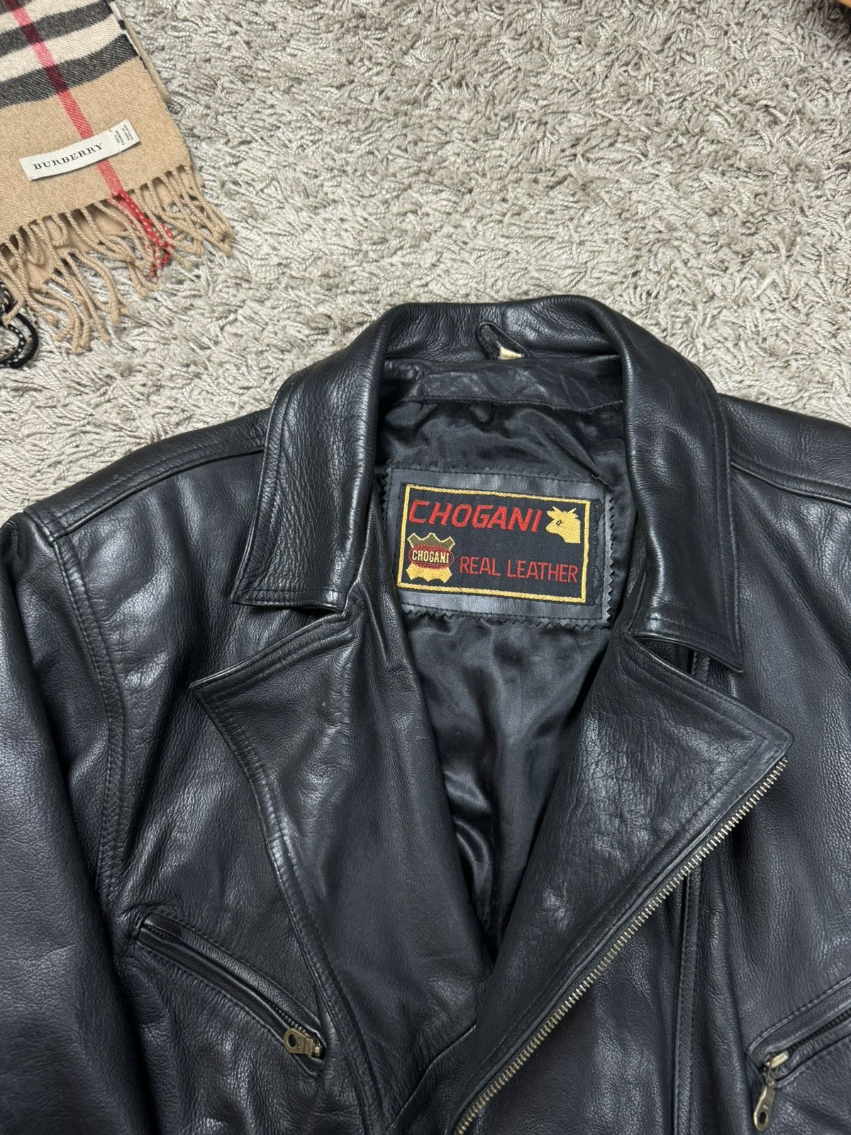 Vintage Vintage leather jacket bomber 90s original casual item Size US L / EU 52-54 / 3 - 4 Thumbnail