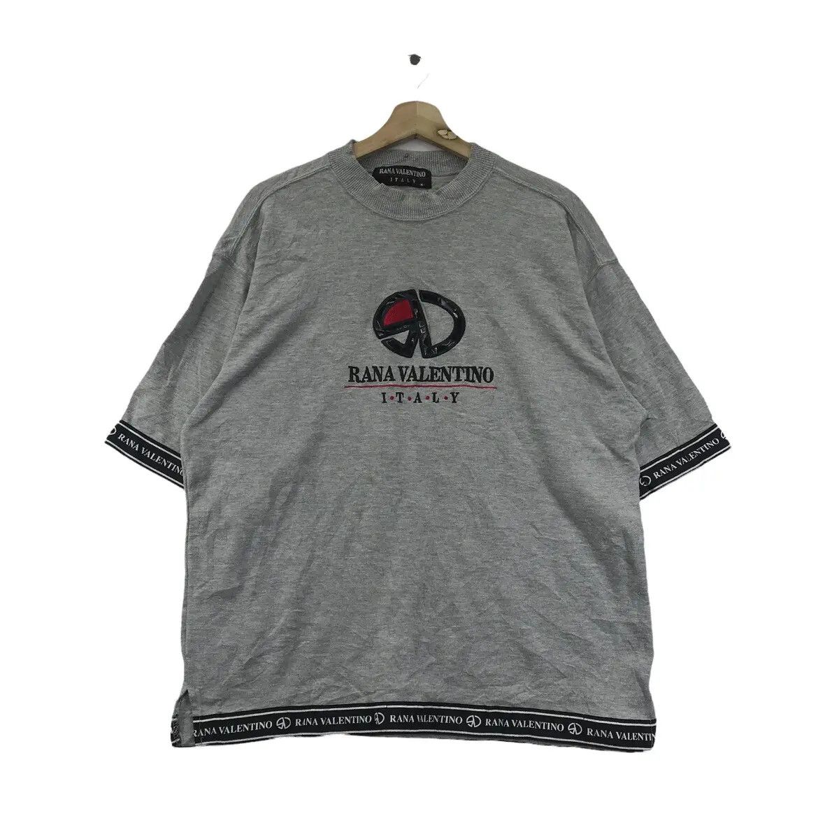 Vintage Vtg 90’ RANA VALENTINO ITALY Sweatshirt Box Logo Sweater Size M / US 6-8 / IT 42-44 - 1 Thumbnail