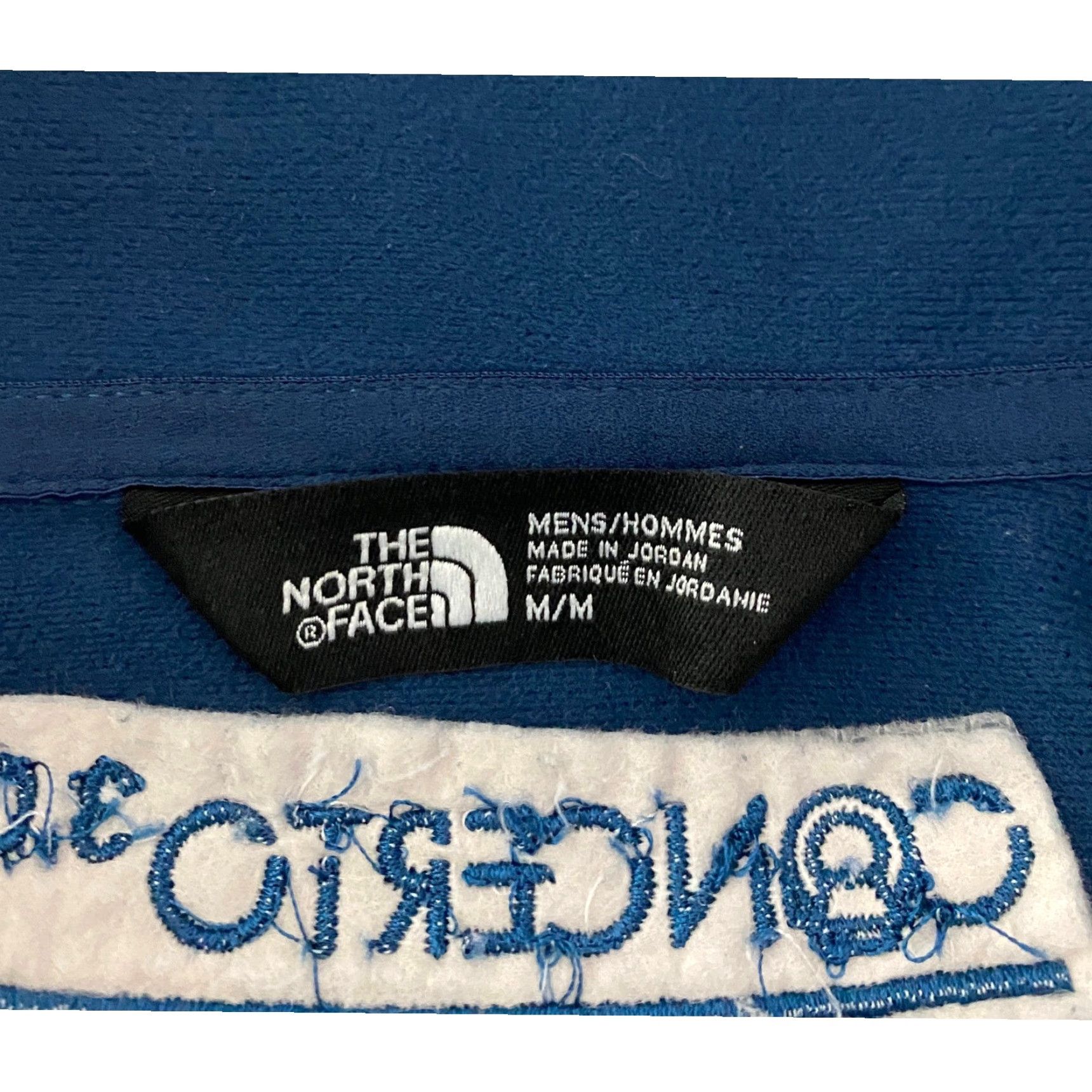 The North Face The North Face Mens M 1/4 Zip Pullover Mock Neck Sweatshirt Zip Blue Polyester Fleece Outdoor Activewear Size US M / EU 48-50 / 2 - 7 Thumbnail