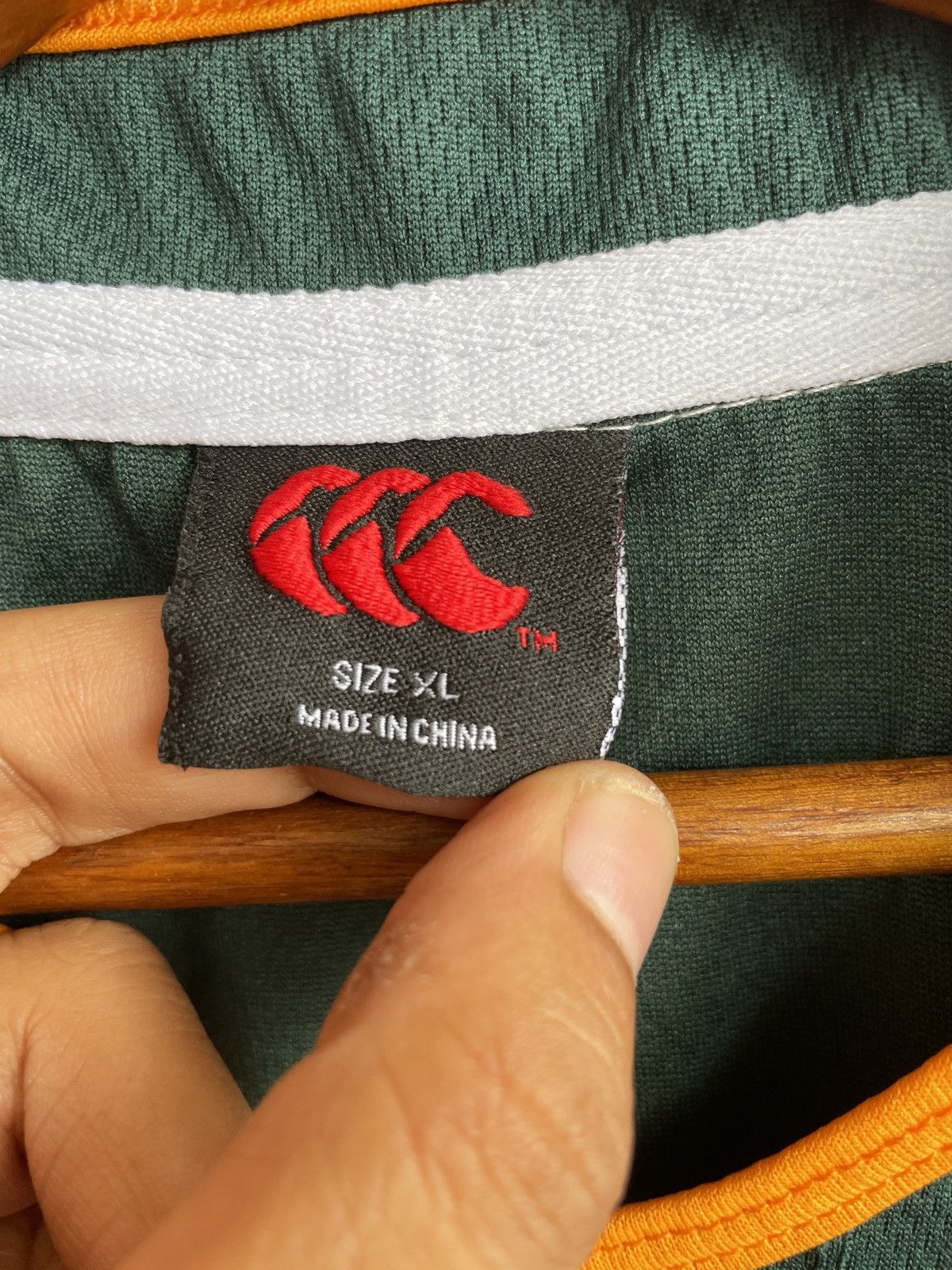 Canterbury of New Zealand Vintage South Africa Canterbury 2011/12 Home Jersey Rugby Size US XL / EU 56 / 4 - 6 Thumbnail