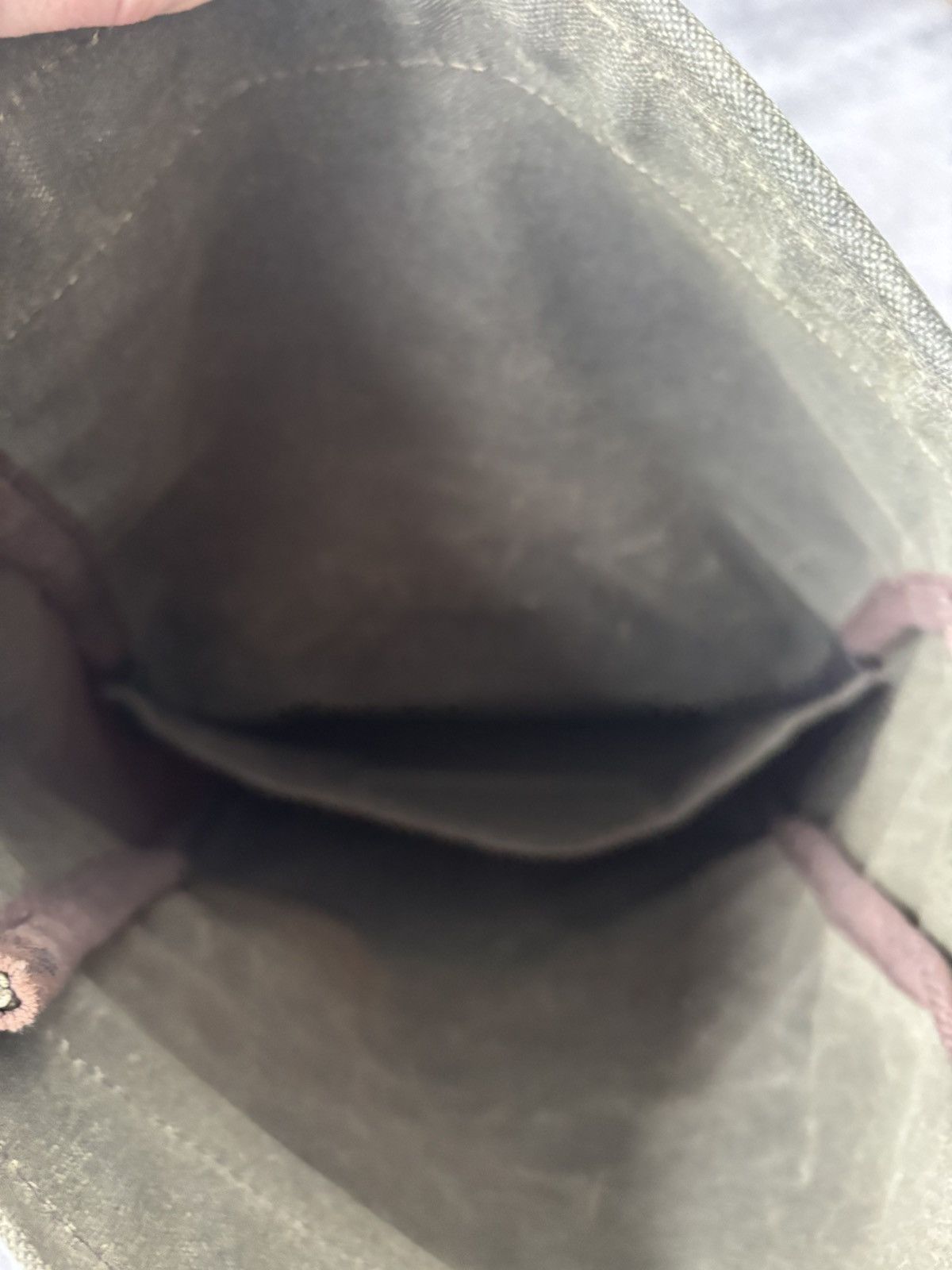 Other LM Leather Waxed Green Canvas Rucksack Size ONE SIZE - 3 Thumbnail