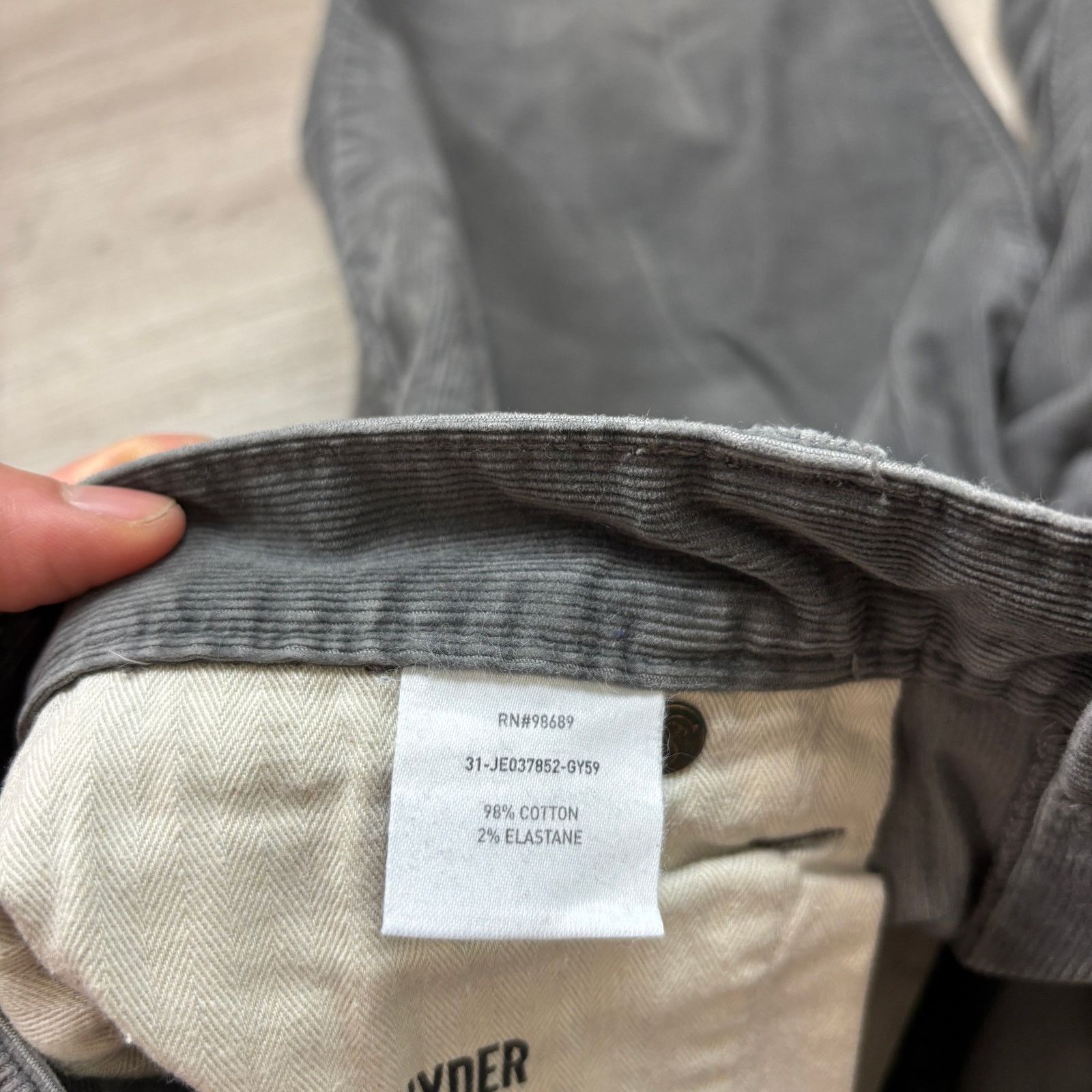 Todd Snyder Todd Snyder Slim Fit Stretch Corduroy Pants Men's 32x28 Size US 32 / EU 48 - 9 Thumbnail