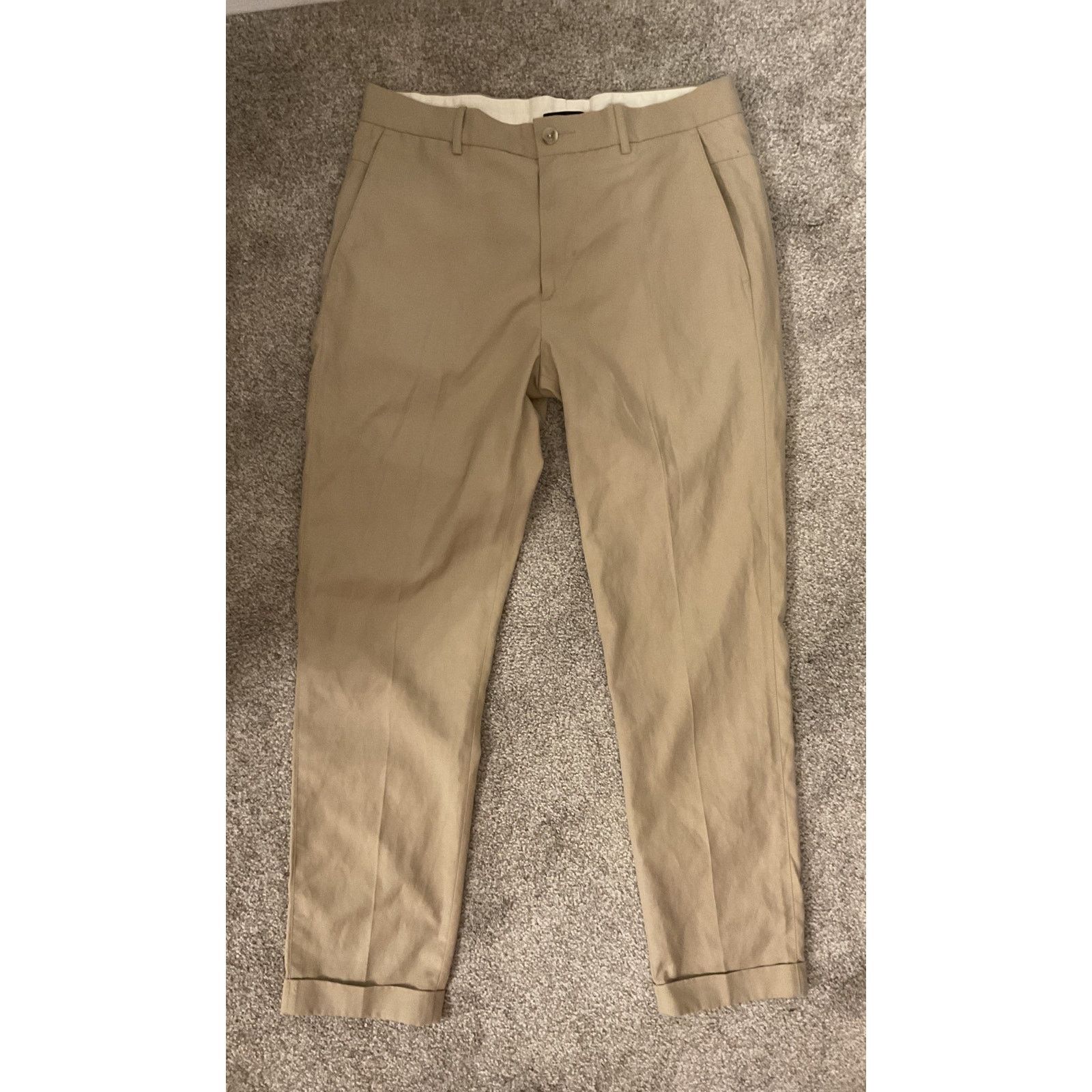 Vince NWT Vince Tapered Lightweight Cuffed Trouser Ashwood, 31 Size US 31 - 3 Thumbnail
