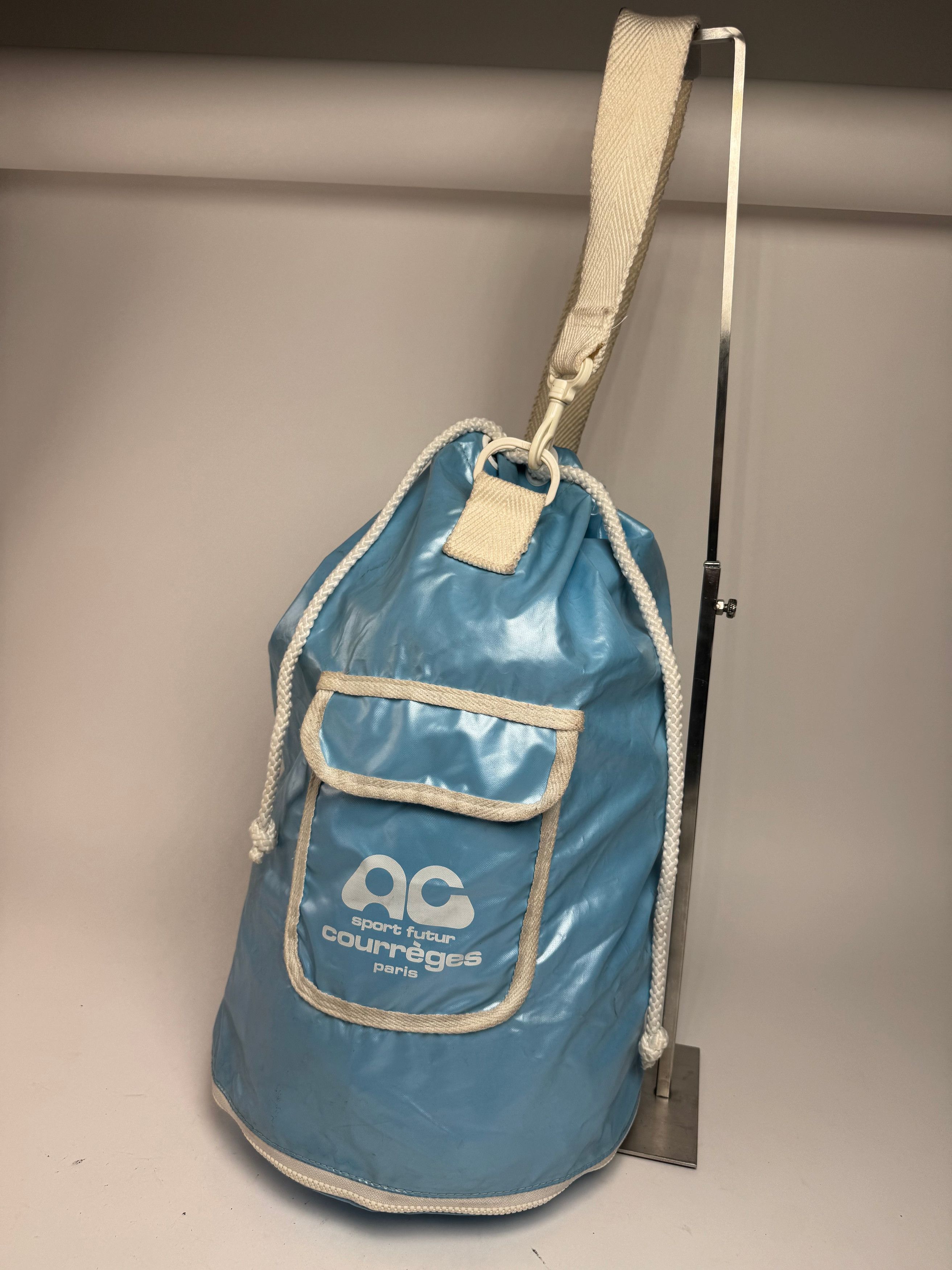 Courreges Vintage Paris Ice Blue Bucket bag Size ONE SIZE - 1 Thumbnail