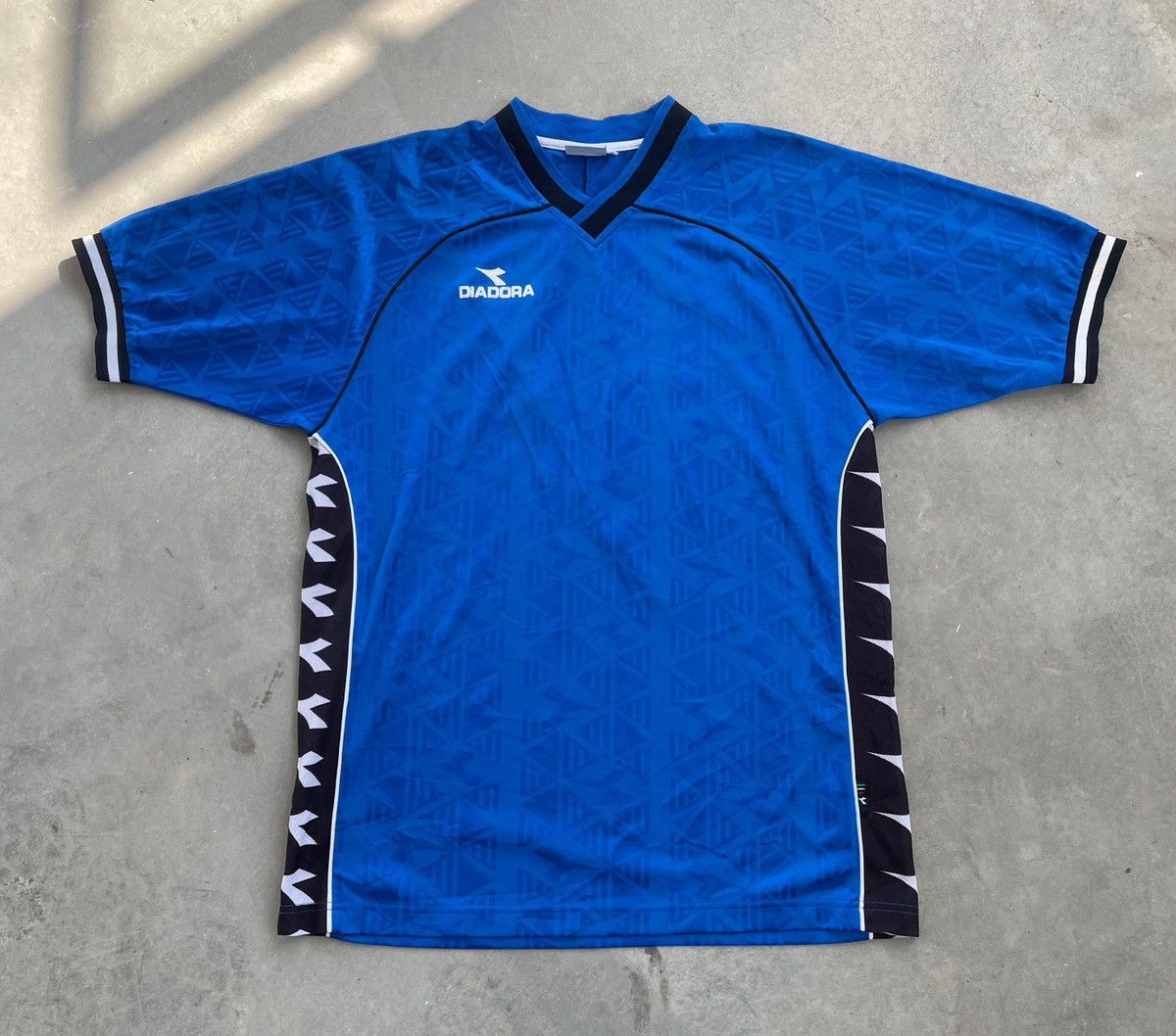 Diadora × Vintage DIADORA VINTAGE SOCCER JERSEY Size US L / EU 52-54 / 3 - 1 Thumbnail
