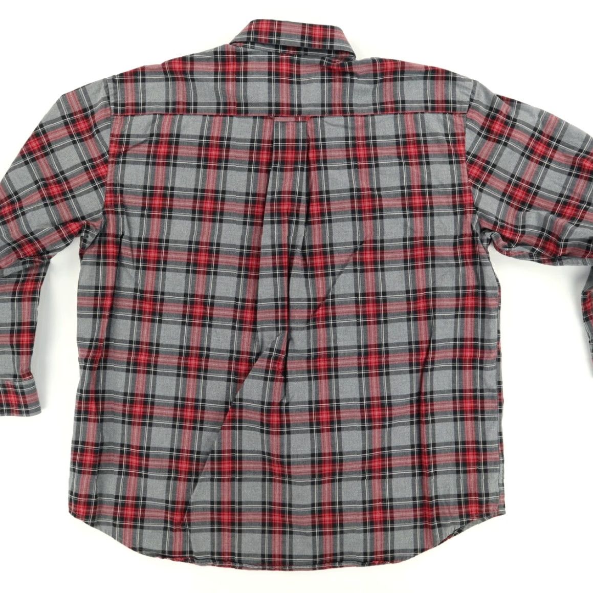 Orvis Orvis Signature Twill Plaid Long Sleeve Button Down Shirt Gray Men's 2XL Size US XXL / EU 58 / 5 - 4 Thumbnail