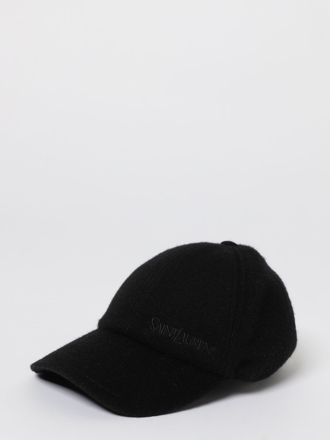 Saint Laurent Paris Saint Laurent Hat Men Black Size ONE SIZE - 1 Thumbnail