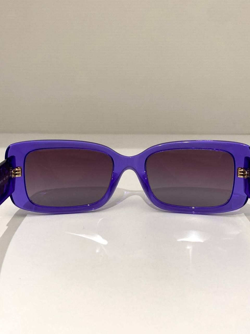 Valentino Valentino V Logo Signature Rectangular Oversized Sunglasses Size ONE SIZE - 10 Thumbnail