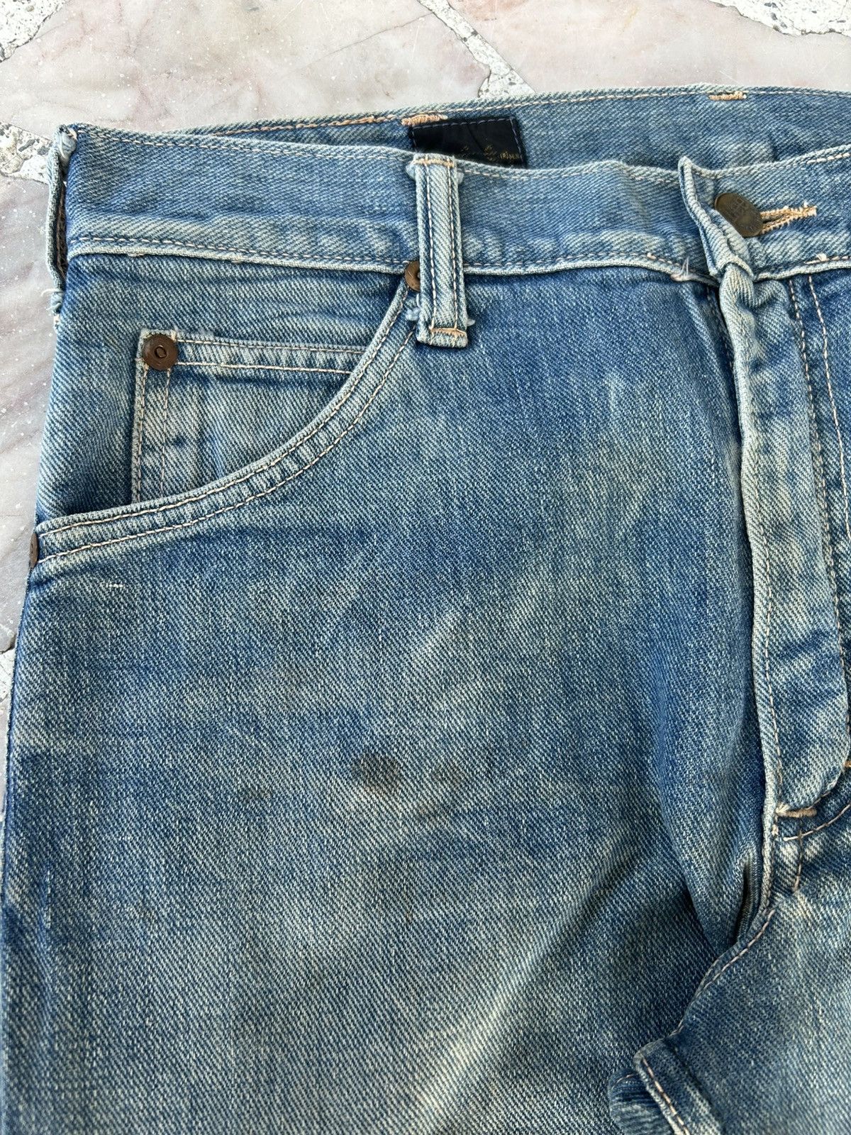 Lee Lee riders Vintage USA Denim Size US 31 - 5 Thumbnail