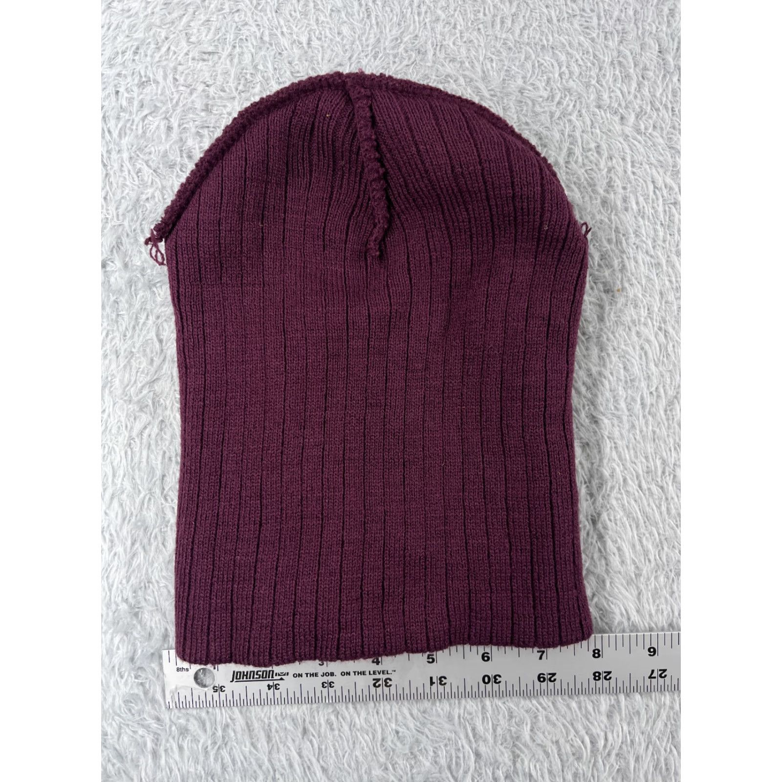 Vintage Time And Tru Beanie Time And Tru Purple Knit Beanie Womens One Size Winter Size ONE SIZE - 5 Thumbnail