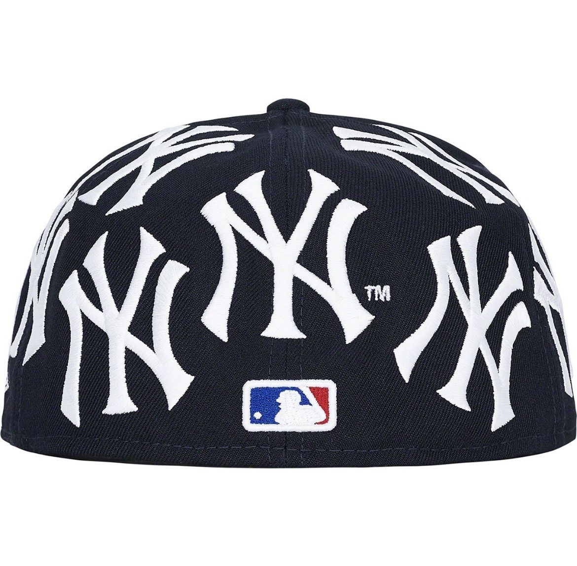 New Era × New York Yankees × Supreme Supreme New York Yankees Box Logo New Era Navy 7 1/4 FW21 Size ONE SIZE - 2 Thumbnail