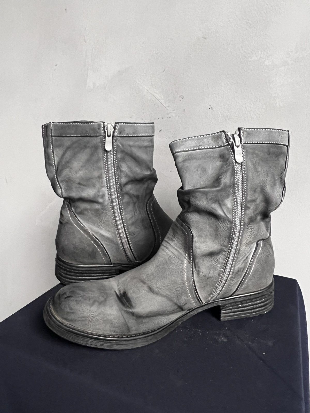 A.S.98 A.S. 98 style leather boots hype ankle avant garde Size US 7.5 / EU 40-41 - 10 Thumbnail