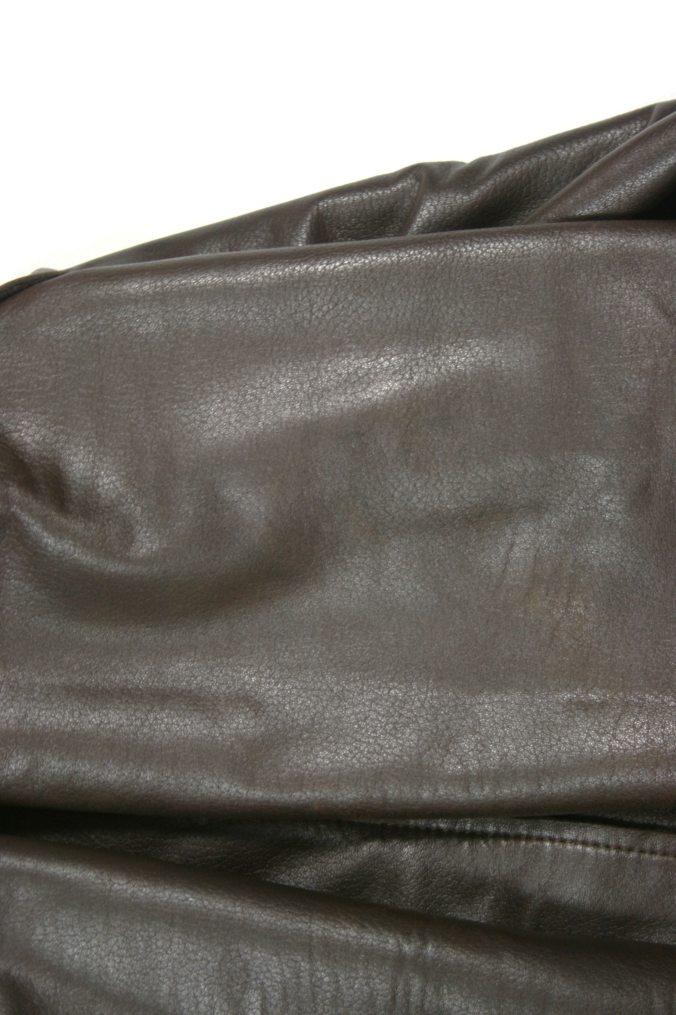 Dolce & Gabbana A/W94 "Gangster" Leather Long Overcoat Vintage Size US M / EU 48-50 / 2 - 11 Thumbnail