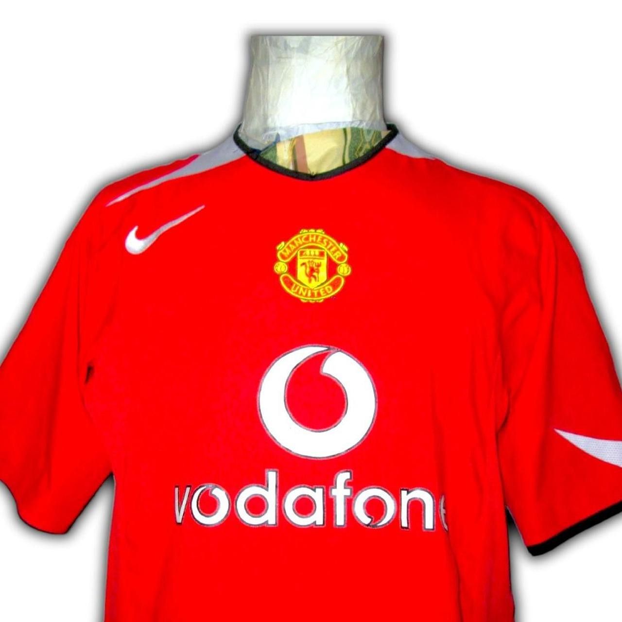 Nike Manchester united 2004 2005 2006 Home shirt jersey Size US L / EU 52-54 / 3 - 1 Thumbnail