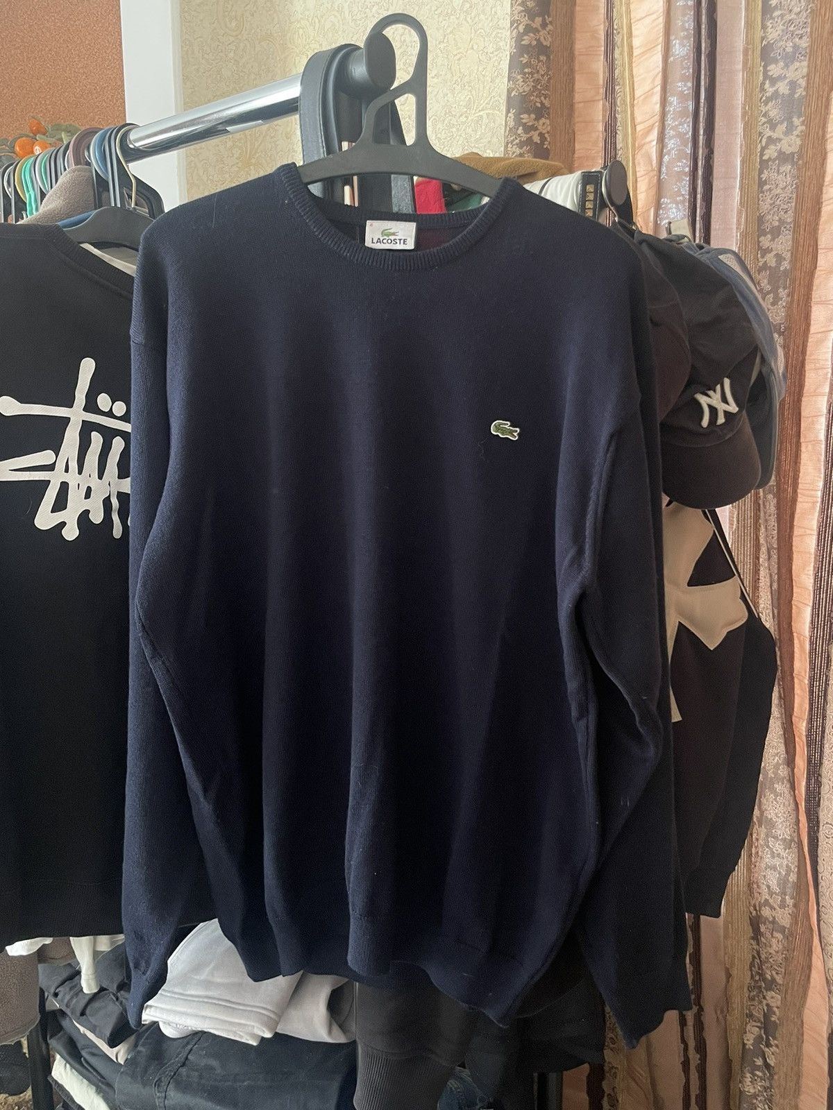 Japanese Brand × Lacoste Luxury Lacoste chest logo sweater Size US L / EU 52-54 / 3 - 2 Thumbnail
