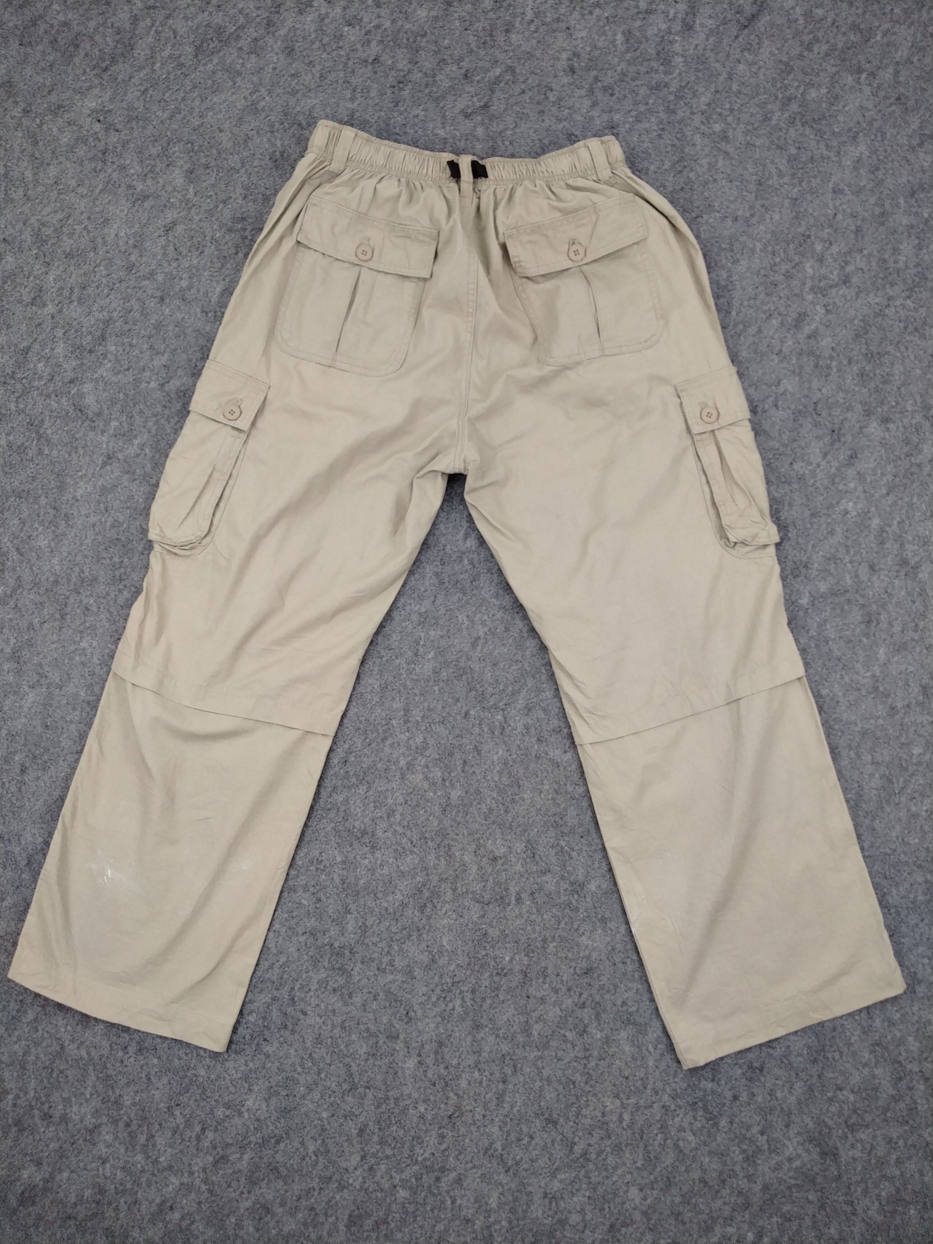 Japanese Brand Elastic/Drawstring Waist Japanese Brand Cargo 28x27.5 CP073 Size US 28 / EU 44 - 2 Thumbnail