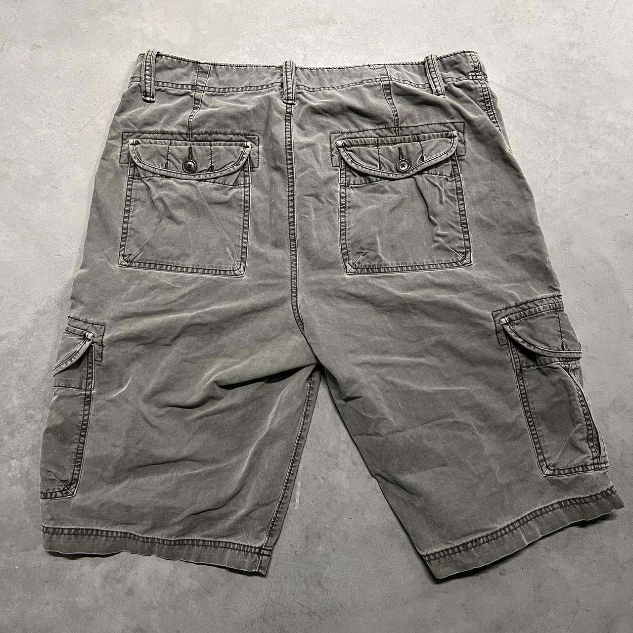 Calvin Klein Crazy Vintage Y2K/2000s Baggy Grunge Skater Style Calvin Klein grey Cargo Pants! Size US 36 / EU 52 - 4 Thumbnail