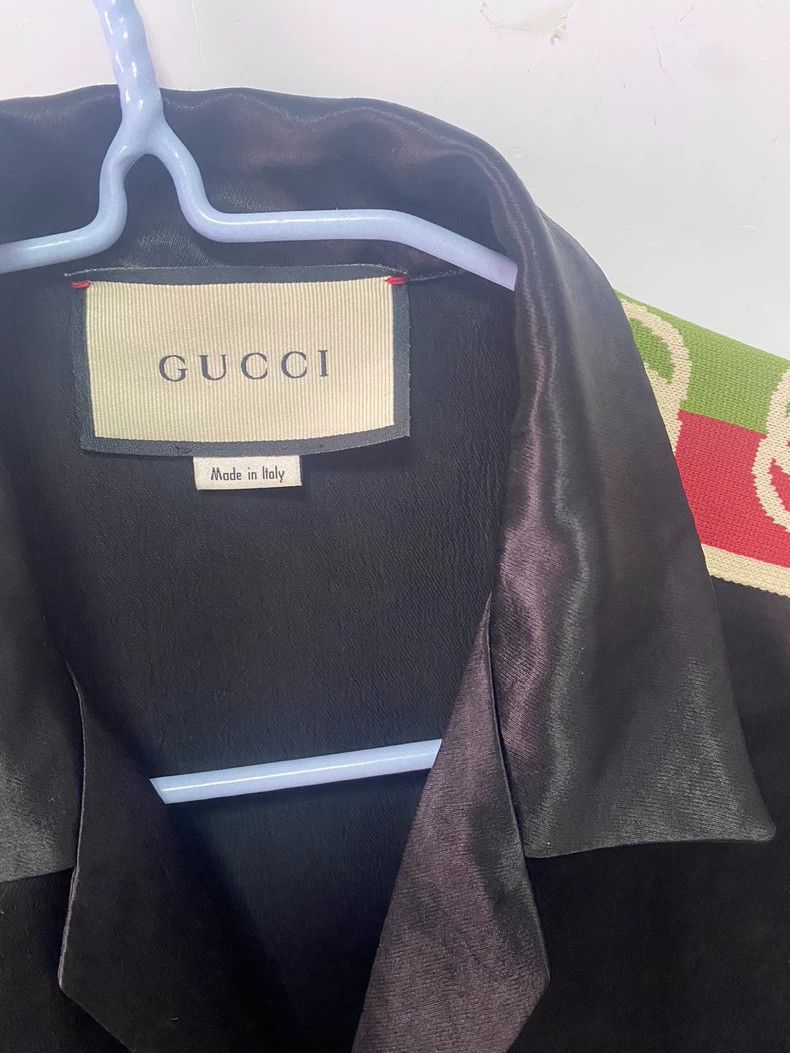 Gucci Gucci Vinegar fiber black short-sleeved shirt 2503-Nextarro Size US S / EU 44-46 / 1 - 2 Thumbnail