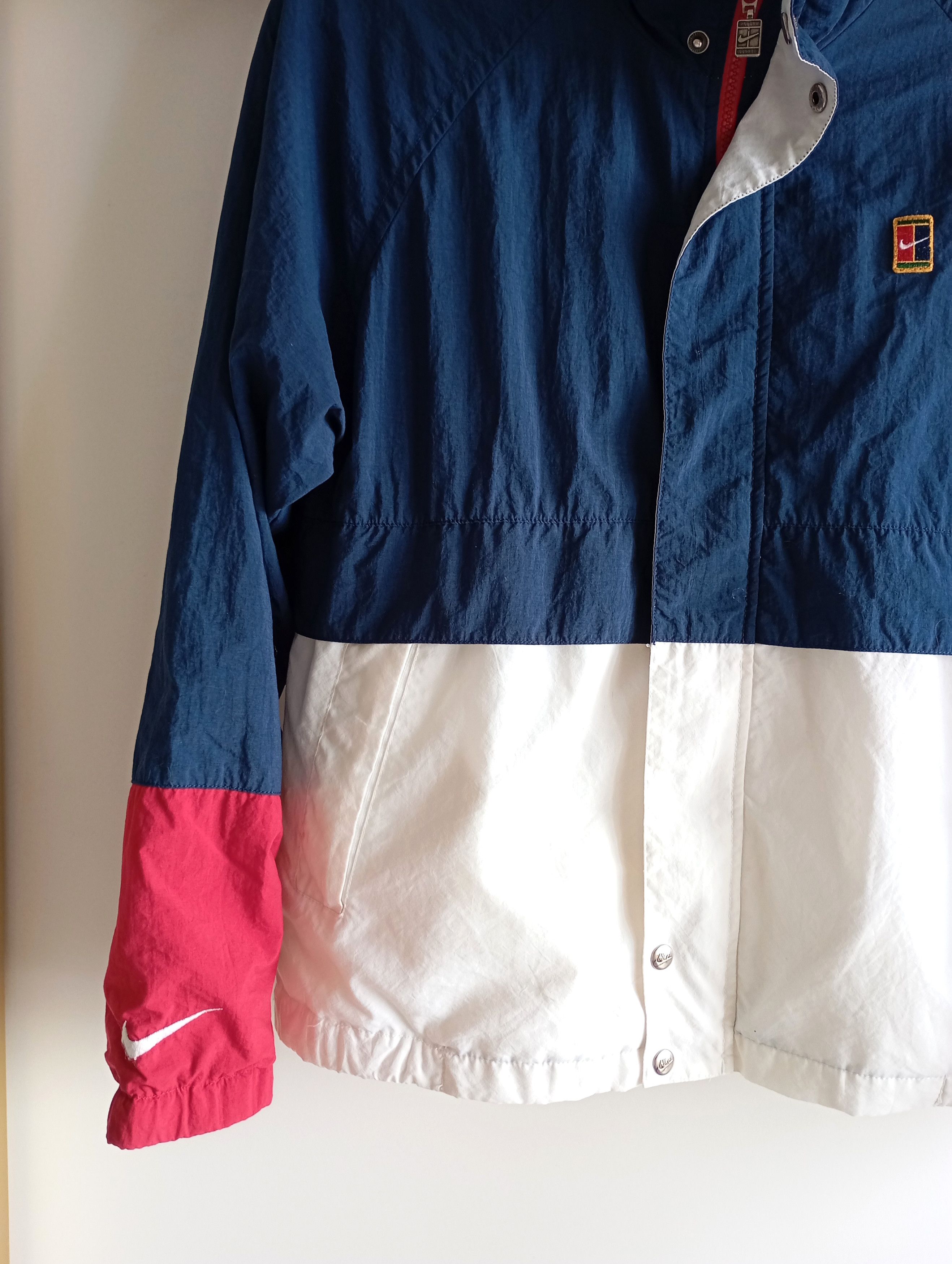 Nike Vintage 90s Nike Court track jacket windbreaker Size US M / EU 48-50 / 2 - 6 Thumbnail