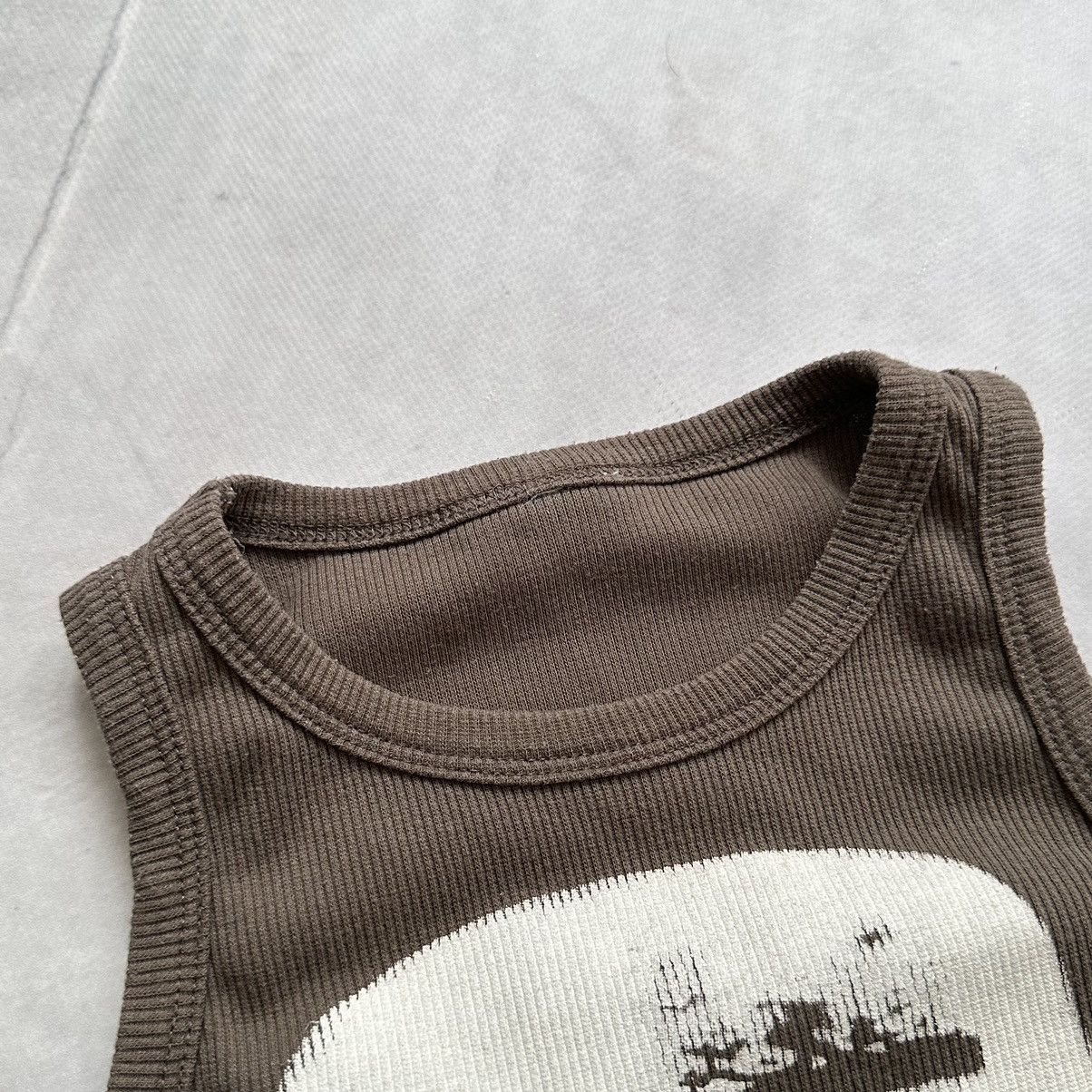 Hysteric Glamour Y2K Phone Graphic Retro Nokia Vintage Ribbed Tank Top Size S / US 4 / IT 40 - 3 Thumbnail