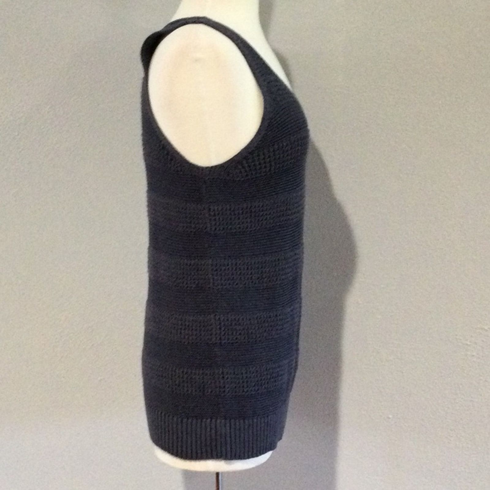 Other A.N.A. a new approach Evening Blue Knit Tank Size M NWT Size M / US 6-8 / IT 42-44 - 5 Thumbnail