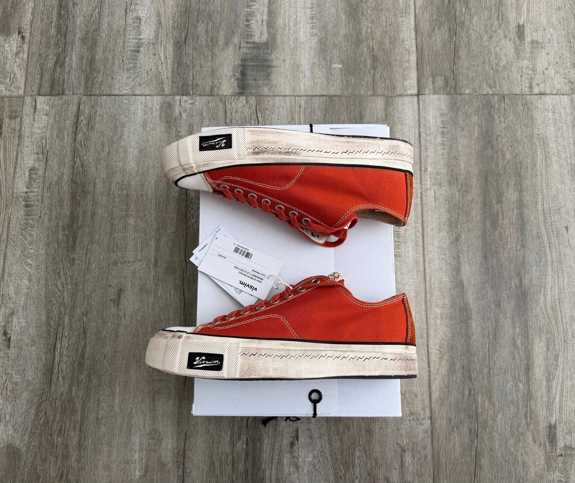 Visvim VISVIM SKAGWAY LO G.PATTEN Canvas Sneakers Size US 8.5 / EU 41-42 - 3 Thumbnail