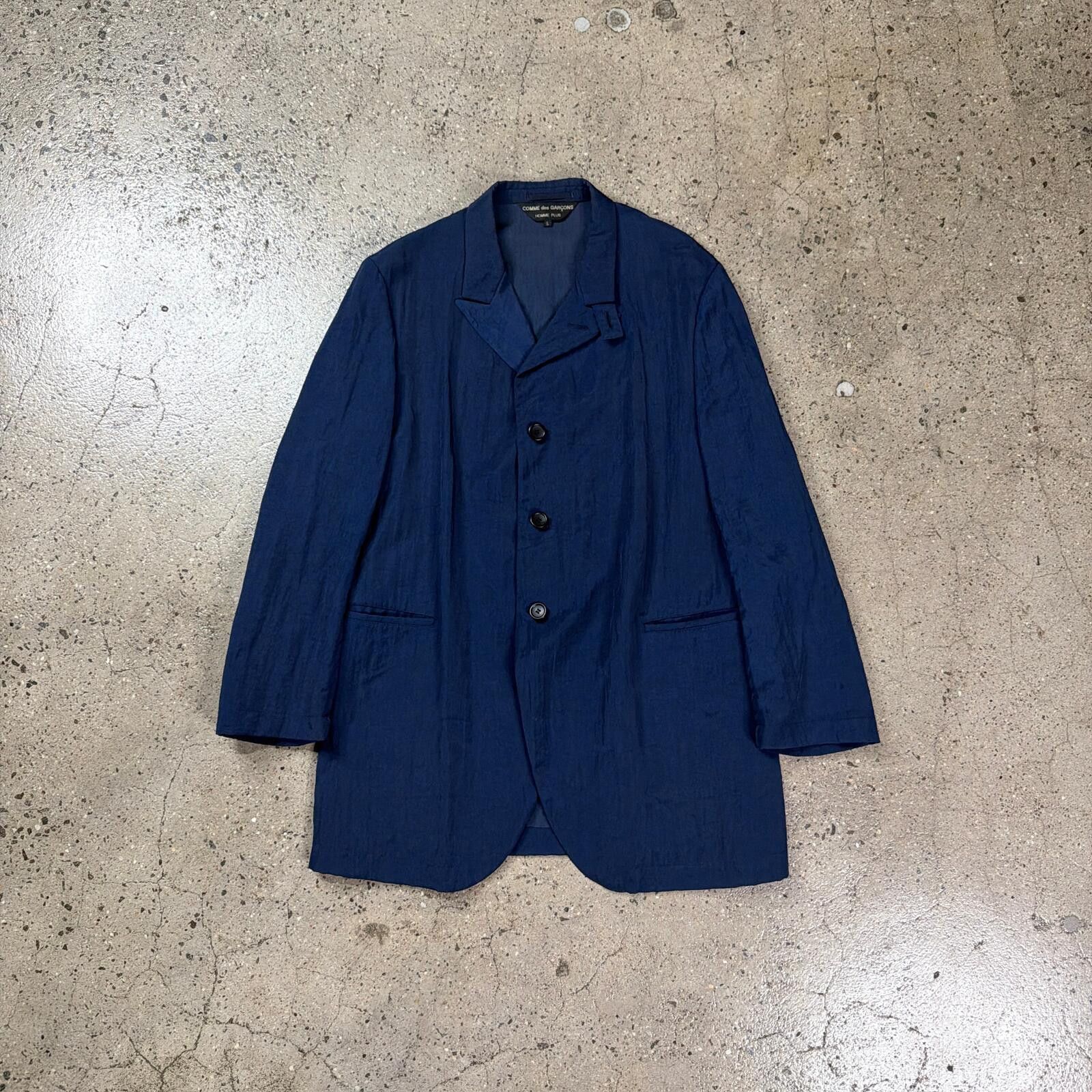 Comme des Garcons CDGH 1997 Nylon Zip Blazer Size US L / EU 52-54 / 3 - 1 Thumbnail
