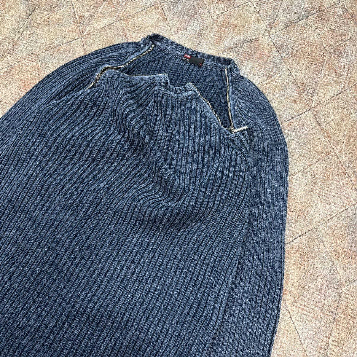 Diesel × Japanese Brand Diesel Washed Double Zip vintage hoodie opium muscle fit Size US XXL / EU 58 / 5 - 2 Thumbnail