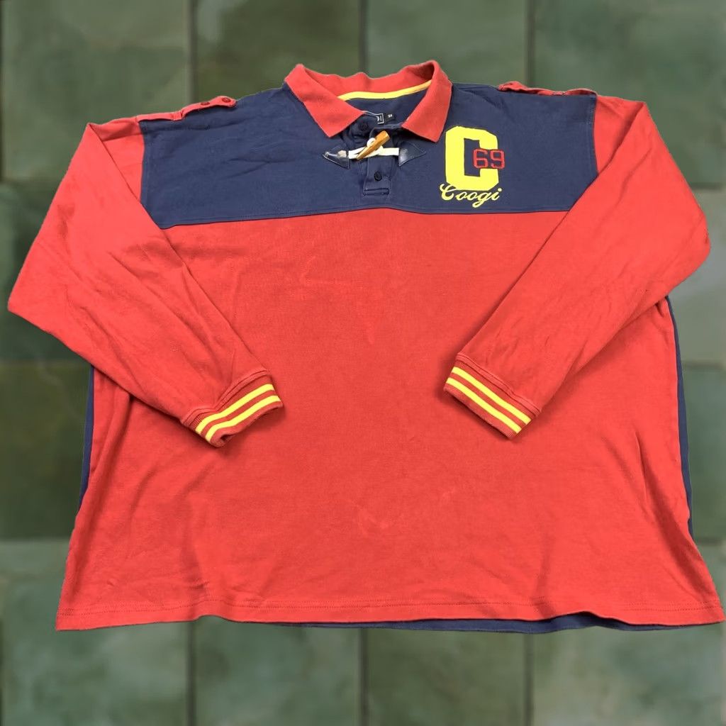 Coogi VINTAGE COOGI Polo Shirt Mens 3X Collared Embroidered Patch Logo Spellout Size US XXL / EU 58 / 5 - 1 Thumbnail