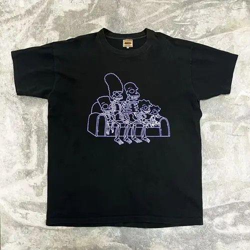 Japanese Brand × Vintage Black casual vintage t-shirt with skull pattern Size US M / EU 48-50 / 2 - 1 Thumbnail