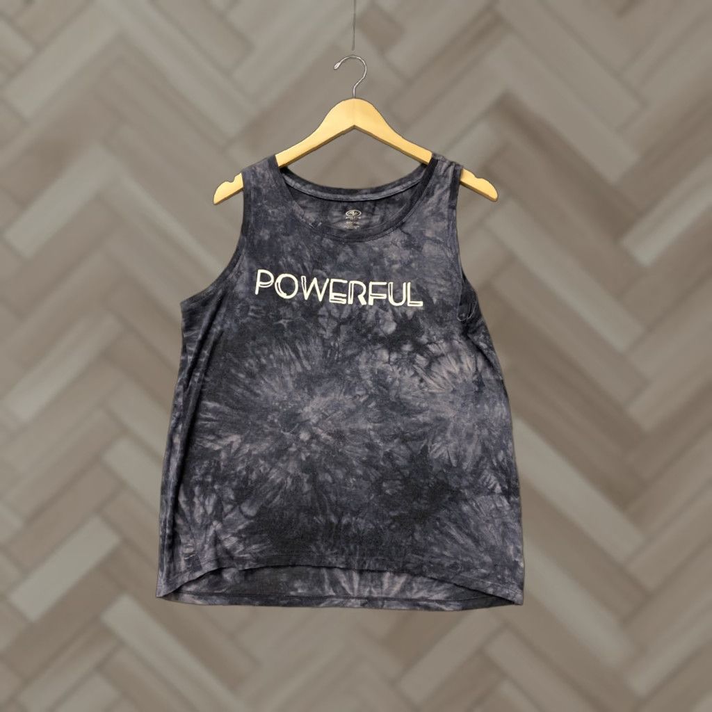 Vintage Athletic Tank Top Black White Brisk Bloom Yoga Active Size 4-6 Size S / US 4 / IT 40 - 1 Thumbnail