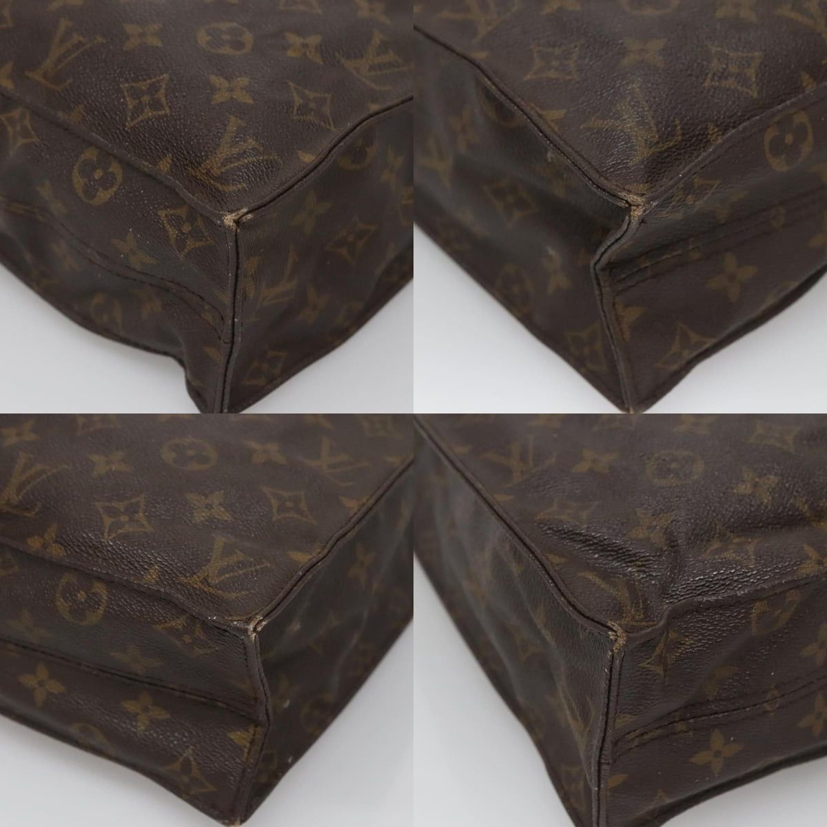 Louis Vuitton LOUIS VUITTON Monogram Sac Plat Hand Bag M51140 Size ONE SIZE - 10 Thumbnail
