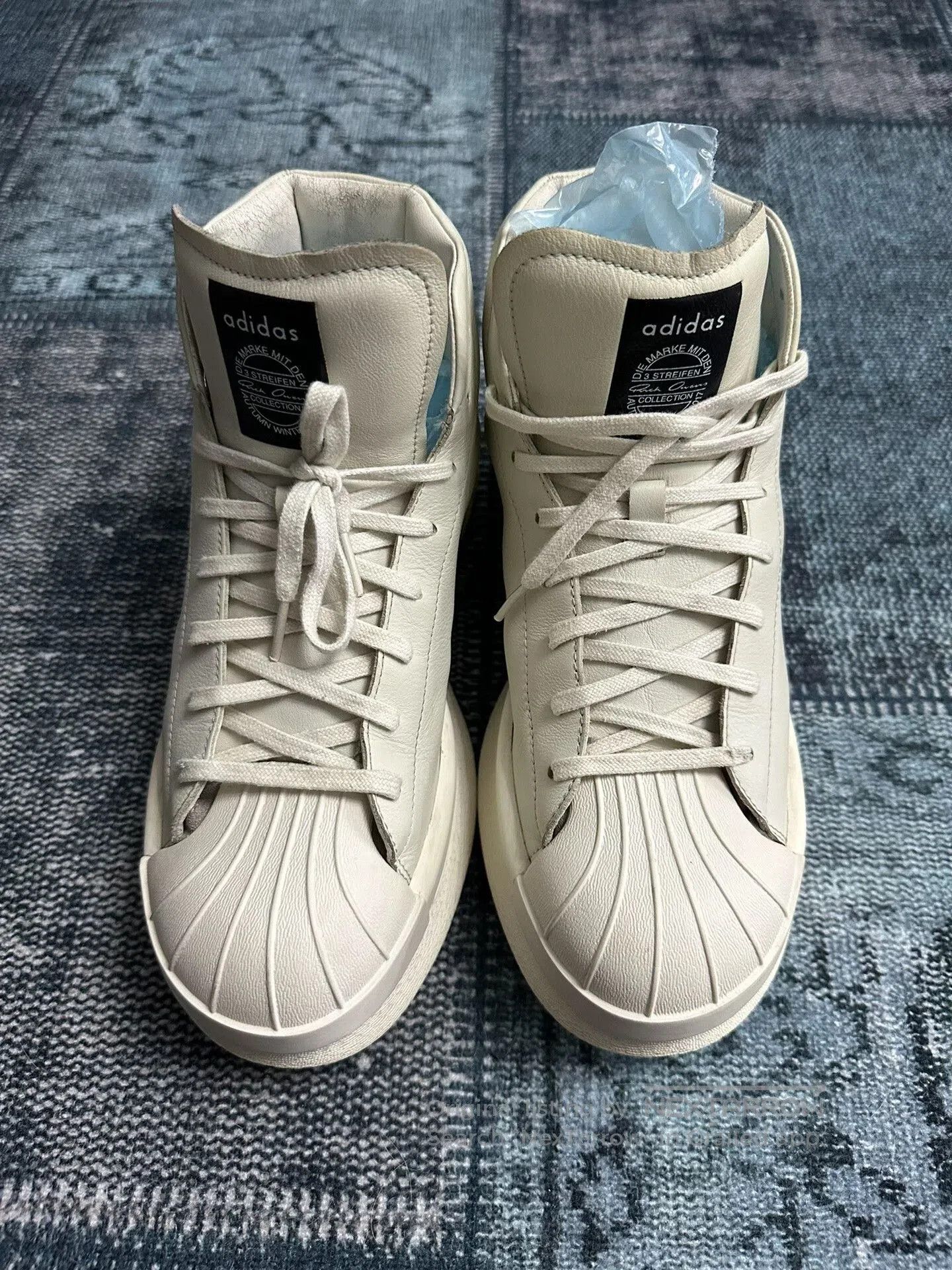 Rick Owens Rick Owens Adidas Shell Toe. Size US 9 / EU 42 - 7 Thumbnail
