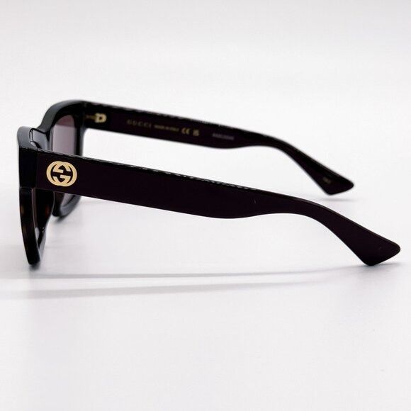 Gucci NEW GUCCI SUNGLASSES HAVANA PURPLE WOMEN EYEWEAR GUCCI GG171 Size ONE SIZE - 7 Thumbnail