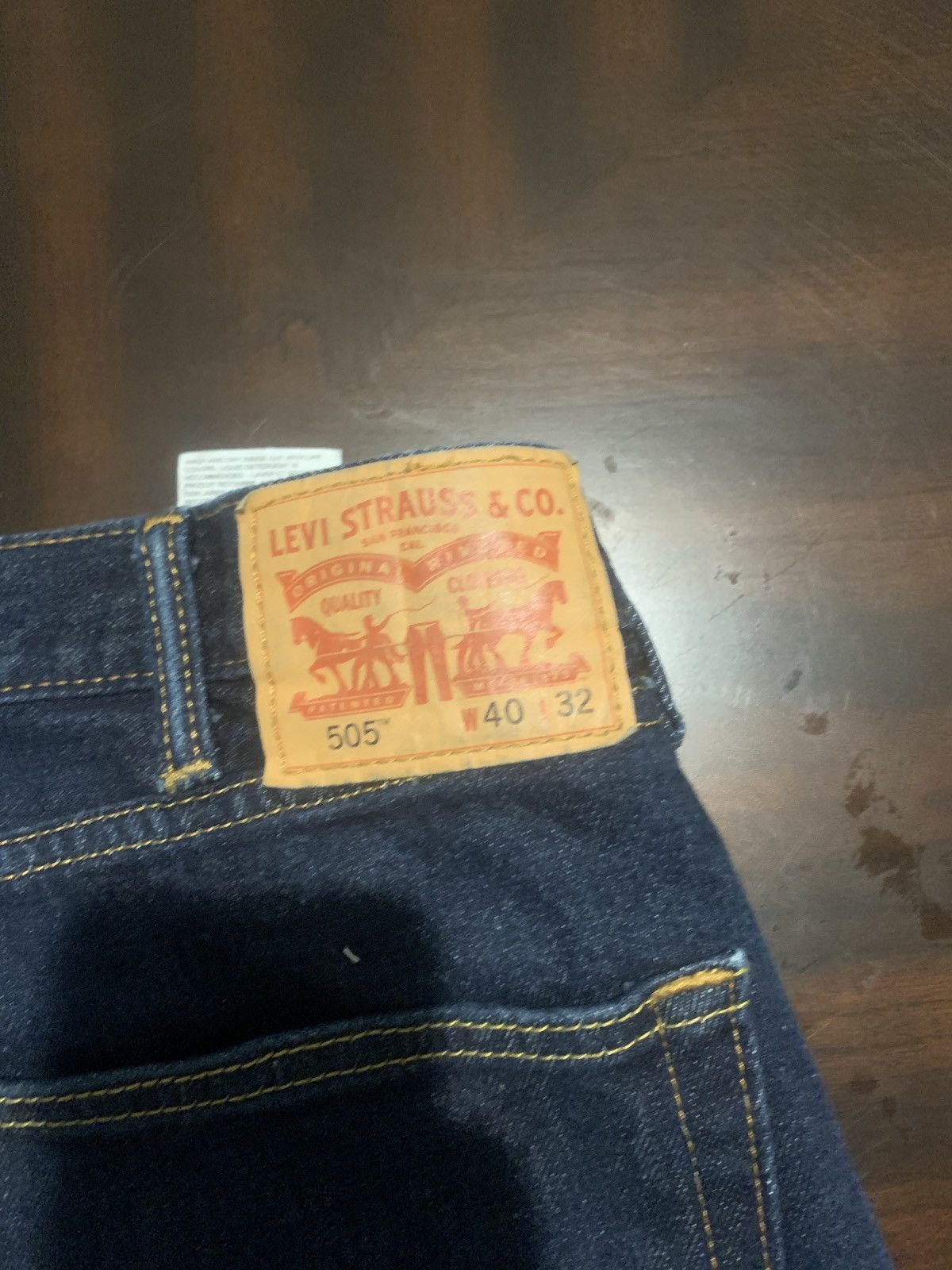Levi's × Vintage Cropped Baggy Levi’s Denim Shorts Size US 40 / EU 56 - 5 Thumbnail