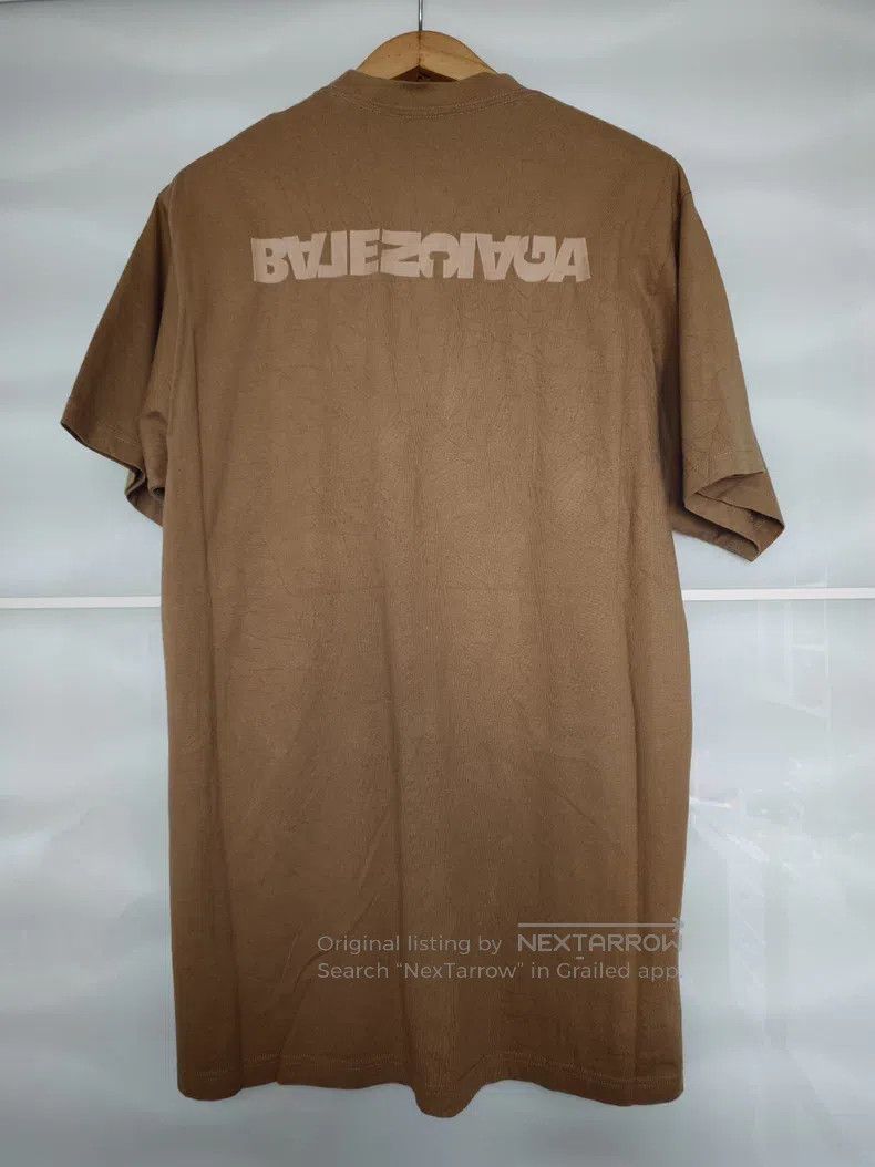 Balenciaga Balenciaga Reversed Logo Short Sleeve T-Shirt Size US M / EU 48-50 / 2 - 6 Thumbnail