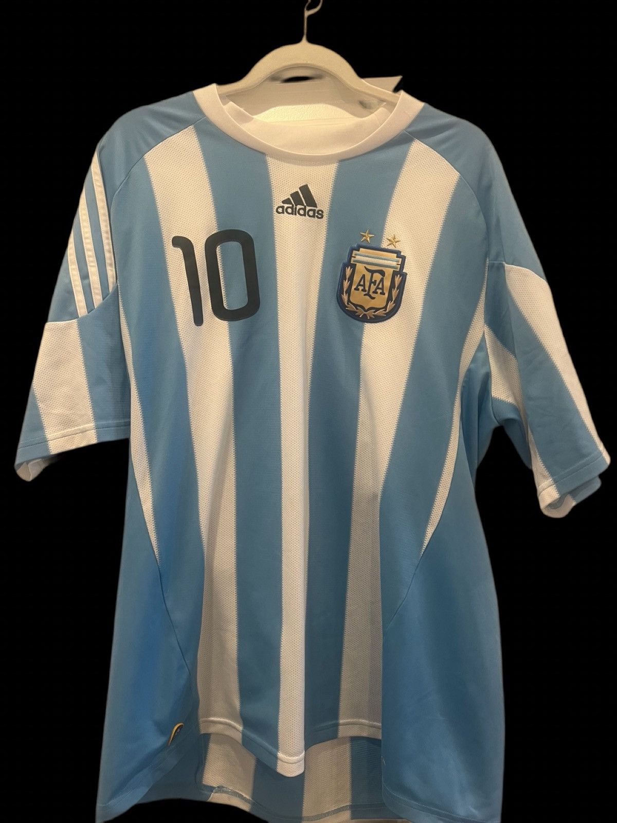 Adidas Lionel Messi vintage jersey Argentina Size US L / EU 52-54 / 3 - 1 Thumbnail