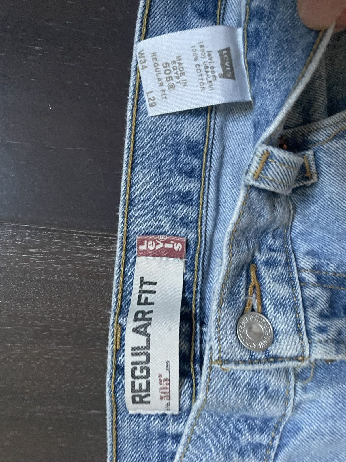 Levi's Levis jeans Size US 34 / EU 50 - 2 Thumbnail