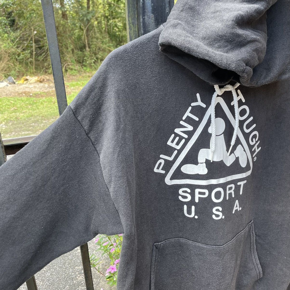 Vintage 🔥Vintage 90s Plenty Tough Big Logo USA Made Pullover Hoodie Size US M / EU 48-50 / 2 - 7 Thumbnail