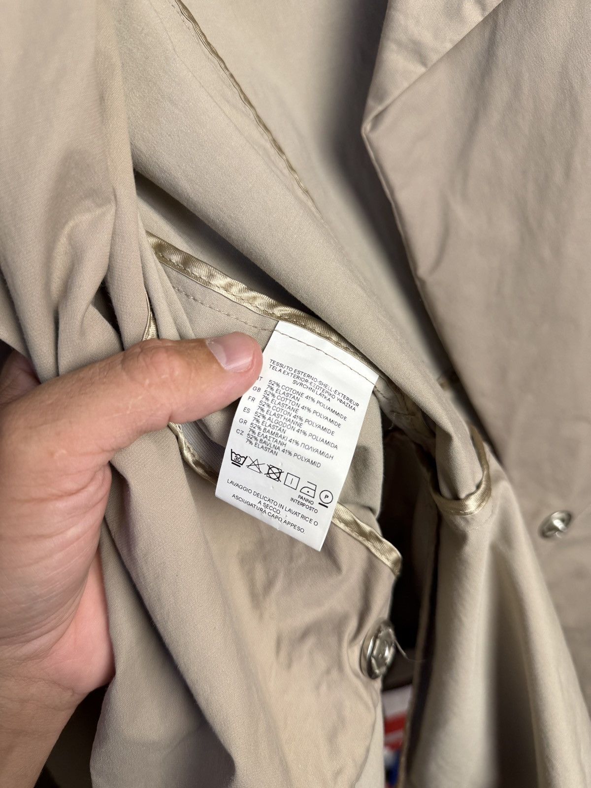 Japanese Brand Rare Denny Rose Beige Outerwear Size XS / US 0-2 / IT 36-38 - 11 Thumbnail
