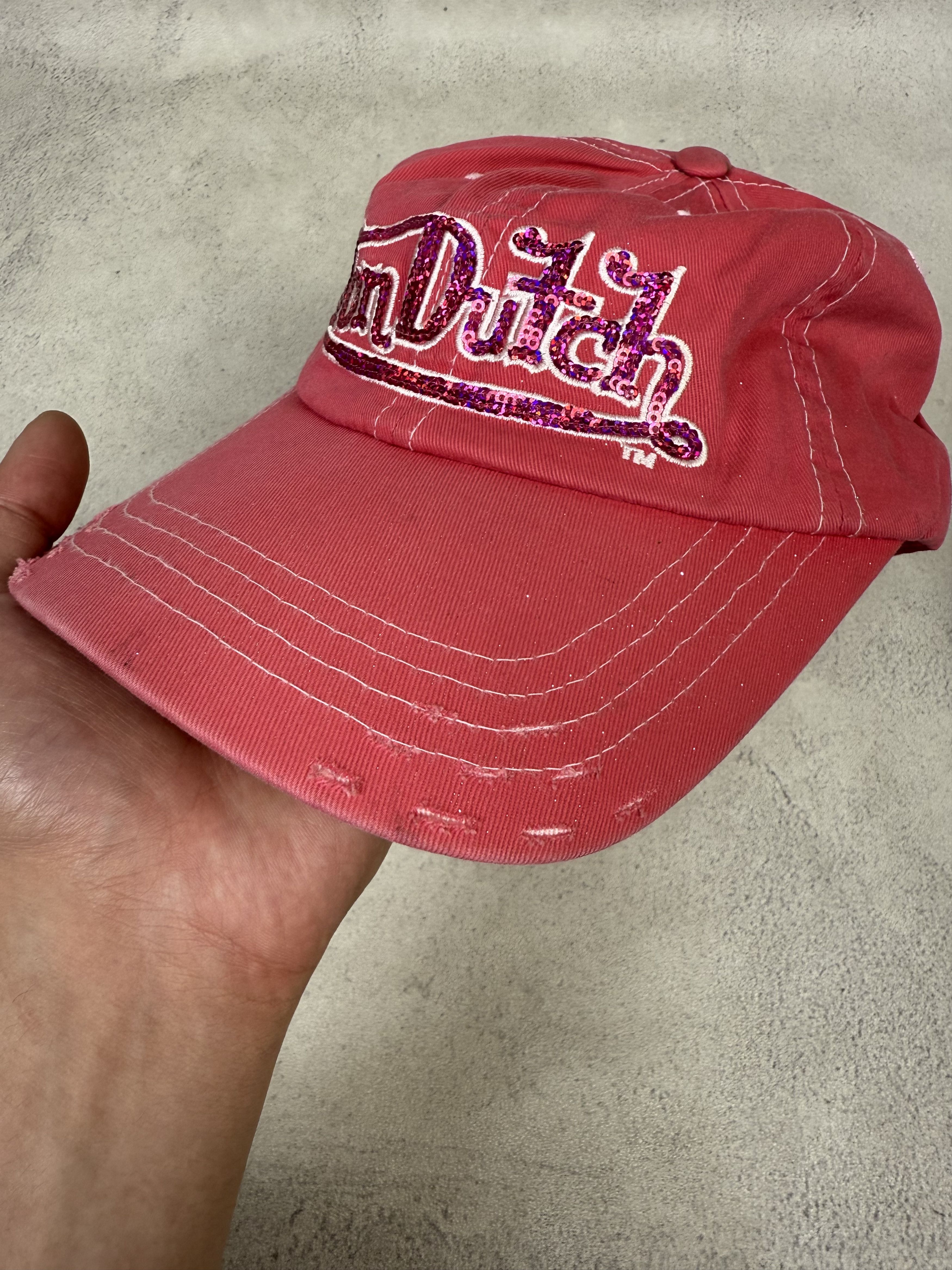 Von Dutch Von Dutch Distressed Cap Size ONE SIZE - 8 Thumbnail