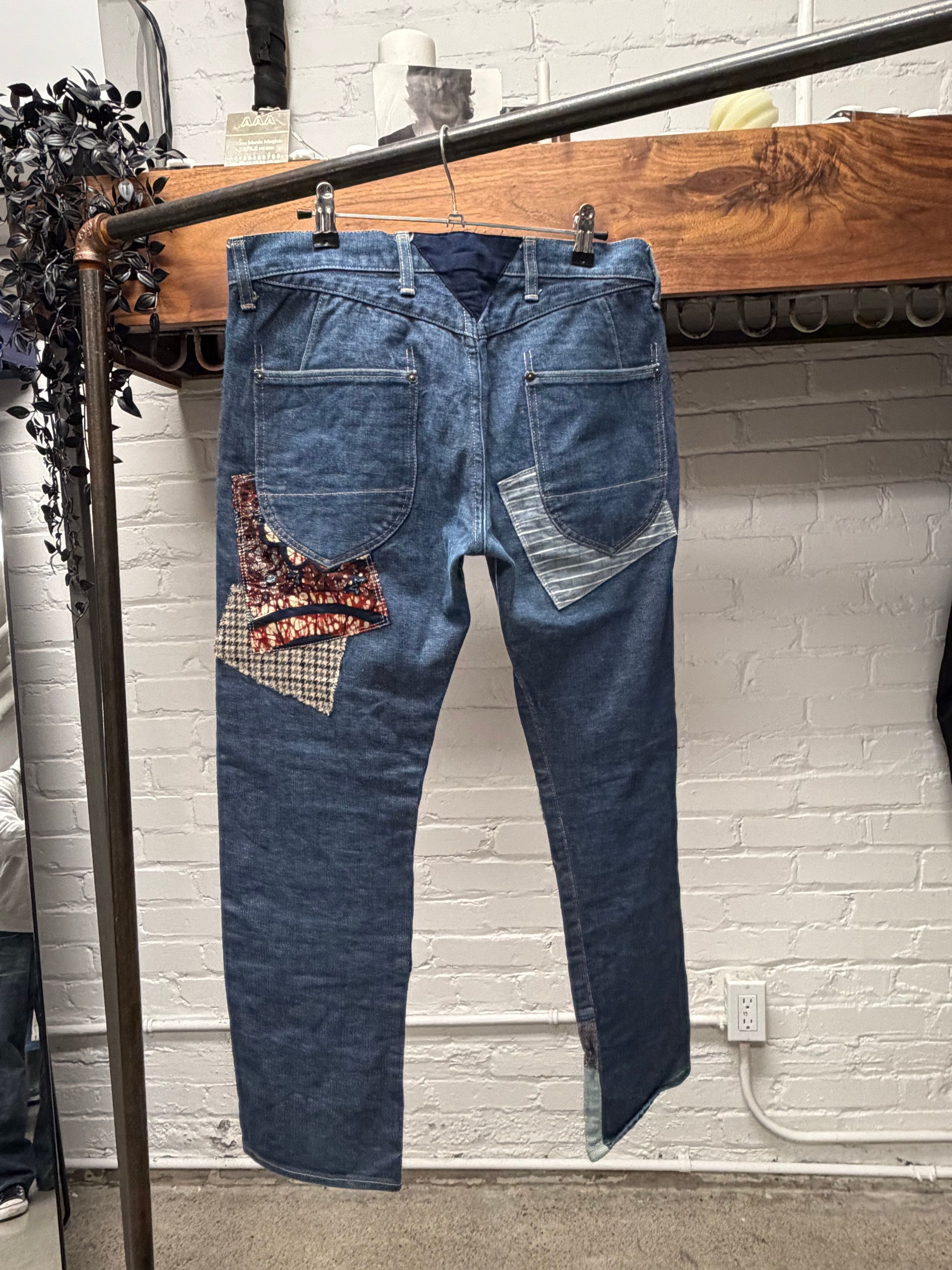 Junya Watanabe 2015 Junya Watanabe Patchwork Denim Size US 32 / EU 48 - 4 Thumbnail