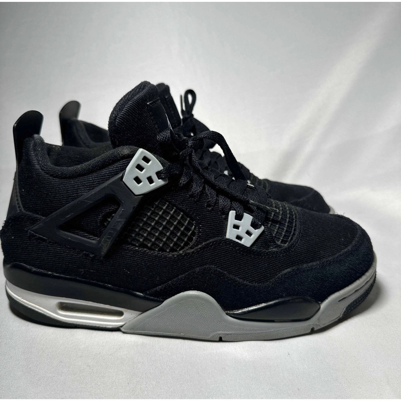 Jordan Brand × Nike Size 7 - Air Jordan 4 Retro SE GS Black Canvas Men's Shoes Size US 7 / EU 40 - 1 Thumbnail