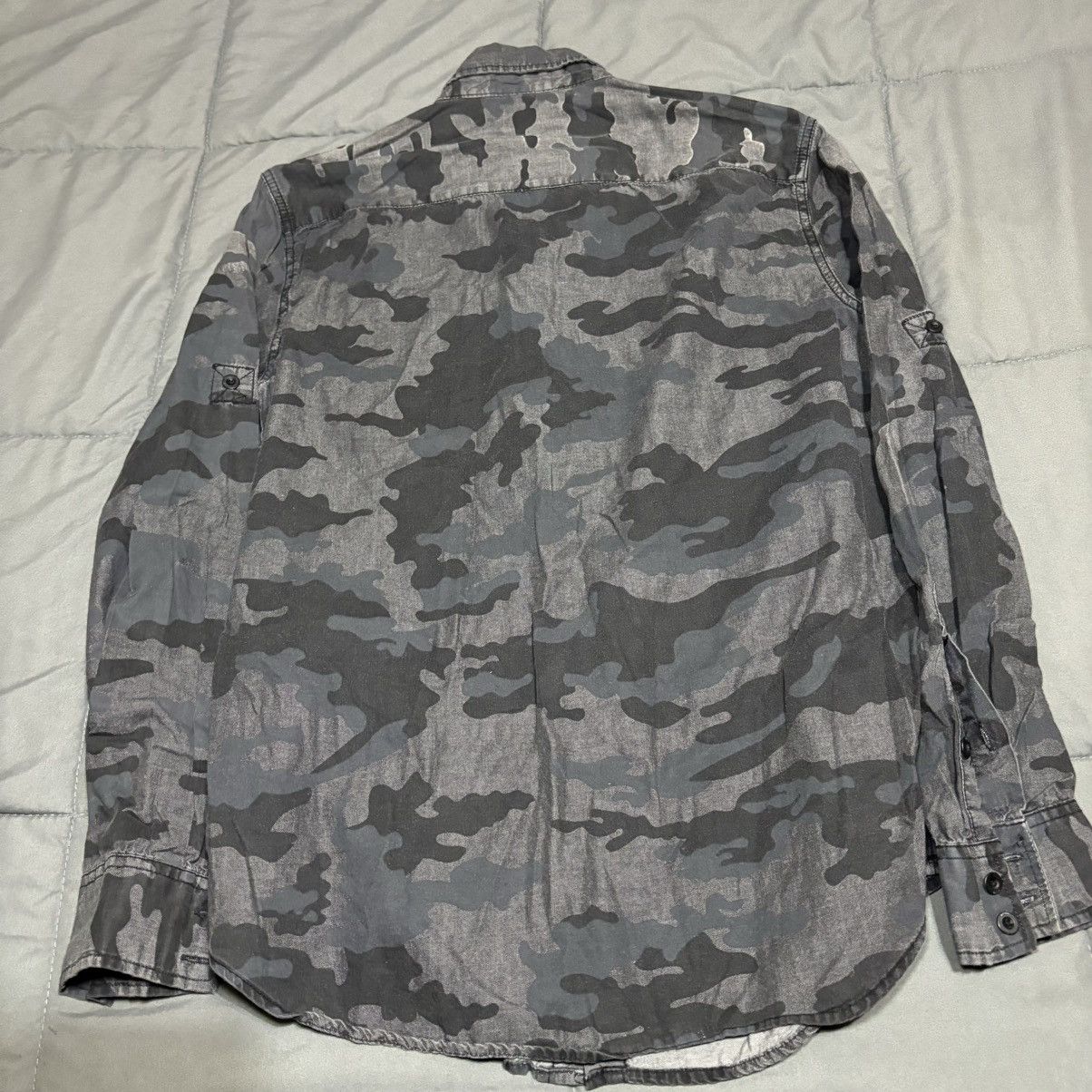 Helix Helix Shirt Men's Medium Camouflage Black Athletic Fit Size US M / EU 48-50 / 2 - 7 Thumbnail