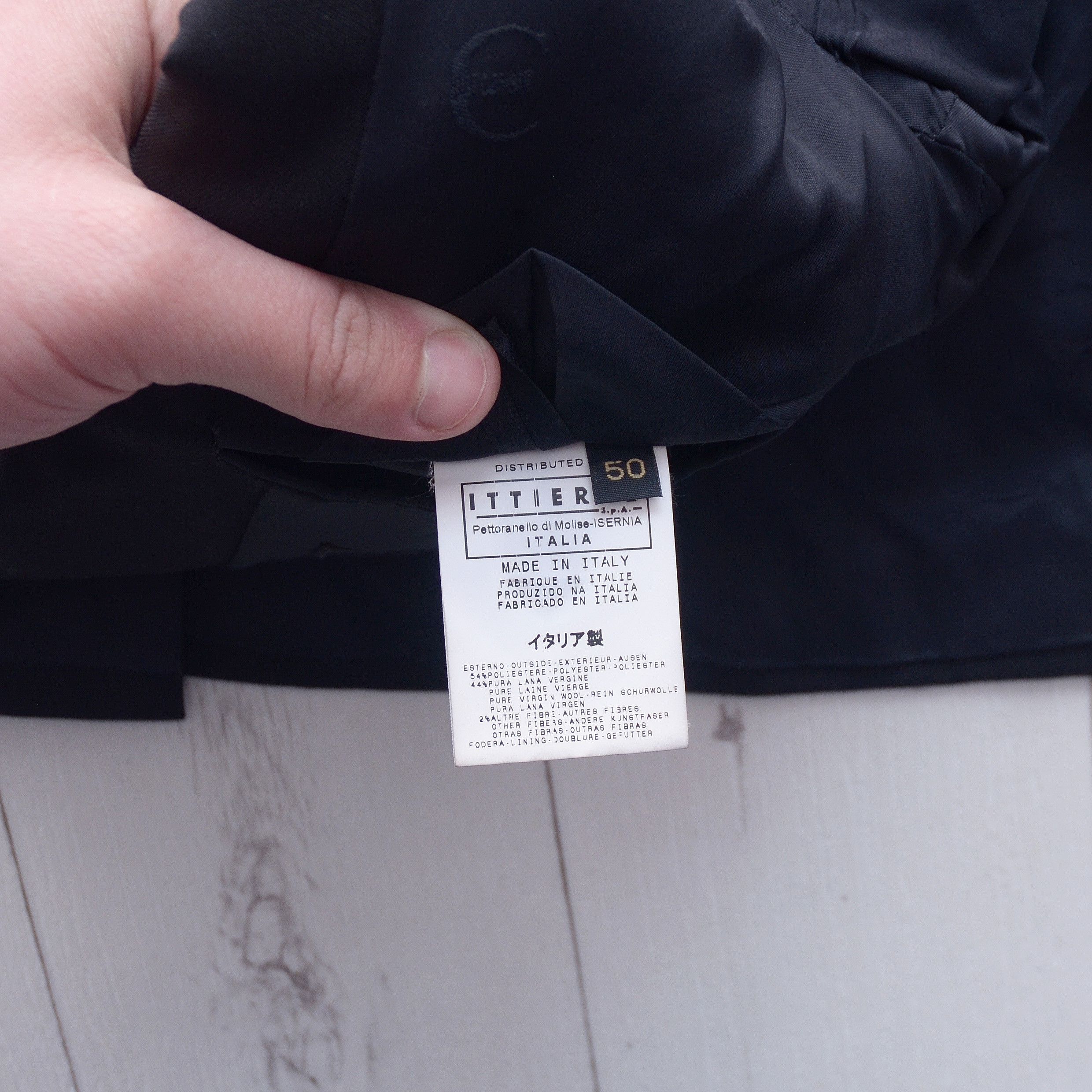 Just Cavalli Luxury Just Cavalli Solid Black Blazer Size 50 Casual Sport Size 50R - 10 Thumbnail