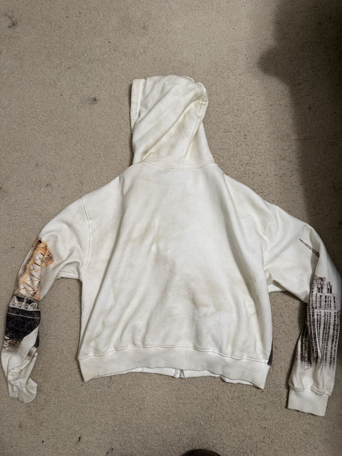 Vale Vale Forever NYC Zip up ‘white’ Size US L / EU 52-54 / 3 - 3 Thumbnail