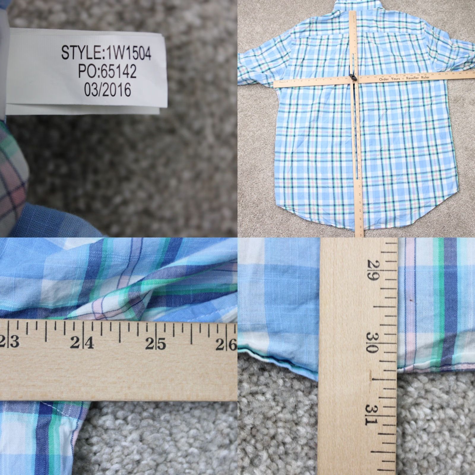 Vineyard Vines Vineyard Vines Murray Shirt Mens Large Blue/Pink Classic Fit Long Sleeve Cotton Button-Up Shirt Size US L / EU 52-54 / 3 - 9 Thumbnail