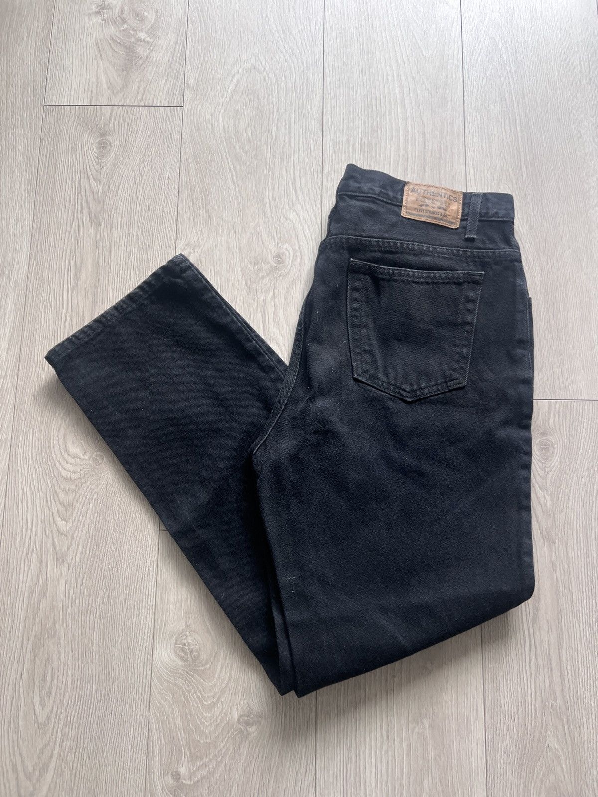 Other Vintage Levi’s Signature Denim Jeans Black 36 x 32 Pants Size US 36 / EU 52 - 1 Thumbnail